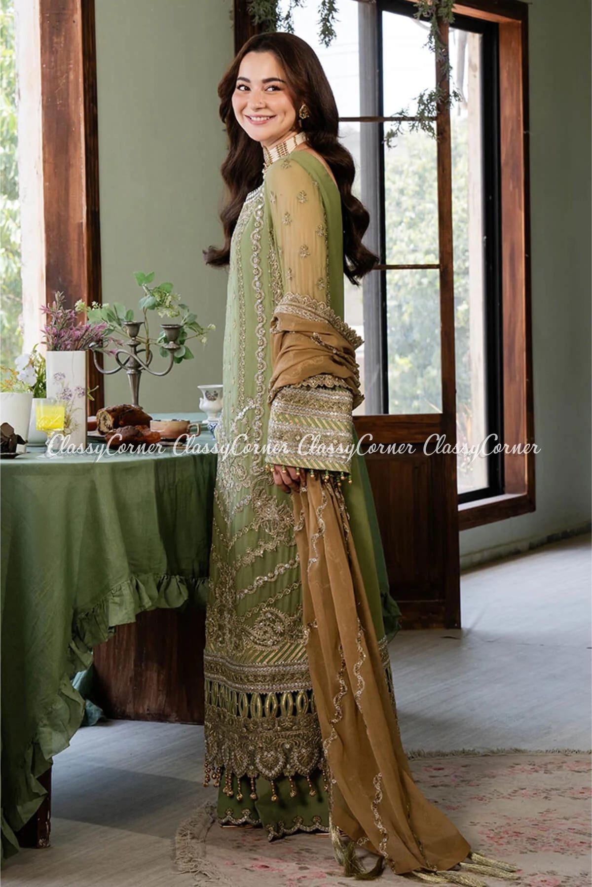 Pakistani Chiffon Suits for weddings