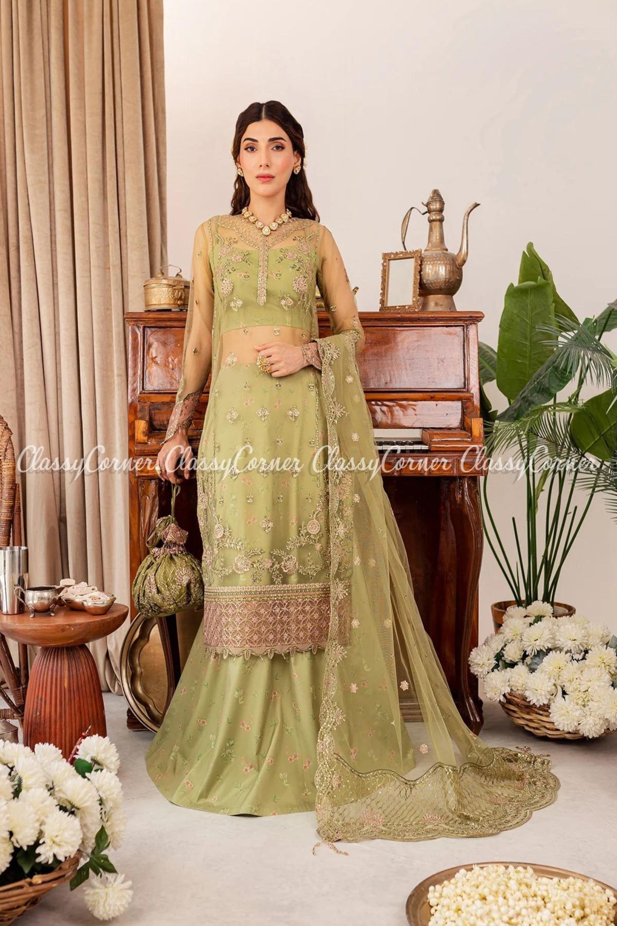 pakistani lehenga for wedding