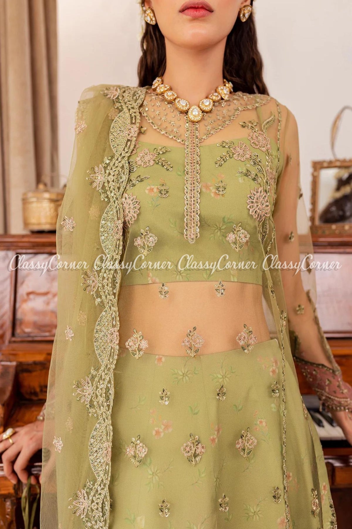 pakistani lehenga for wedding