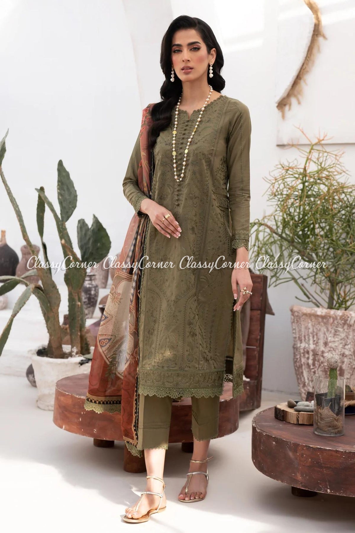 Pakistani Semi Fromal Salwar Kameez Sydney