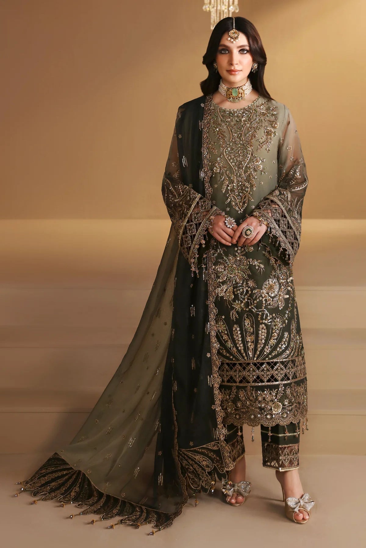 Pakistani Shade Dresses For Ladies