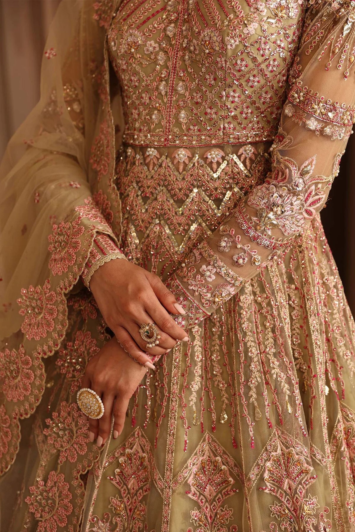 Pakistani Mehndi Night Outfit