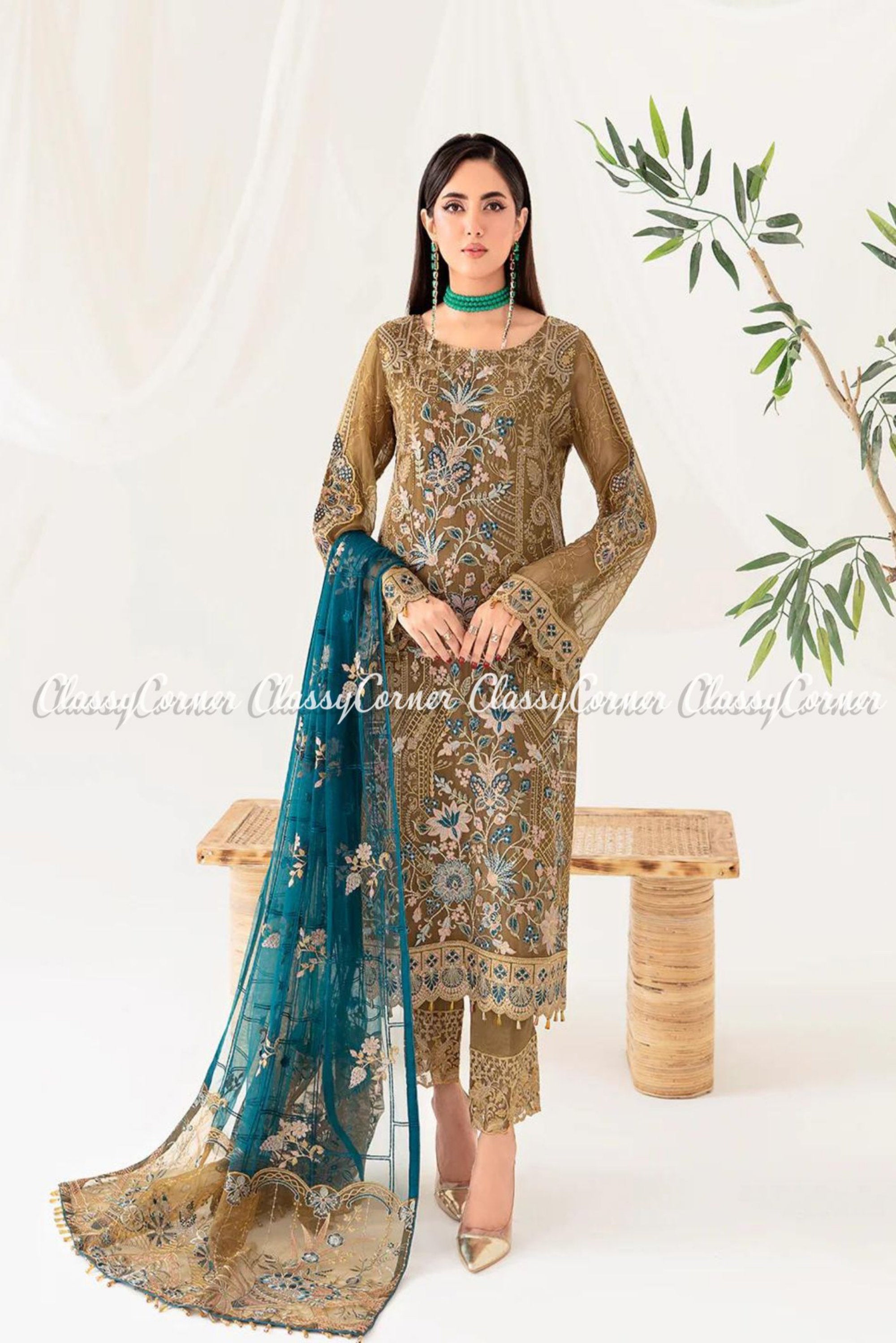 pakistani wedding suits for women