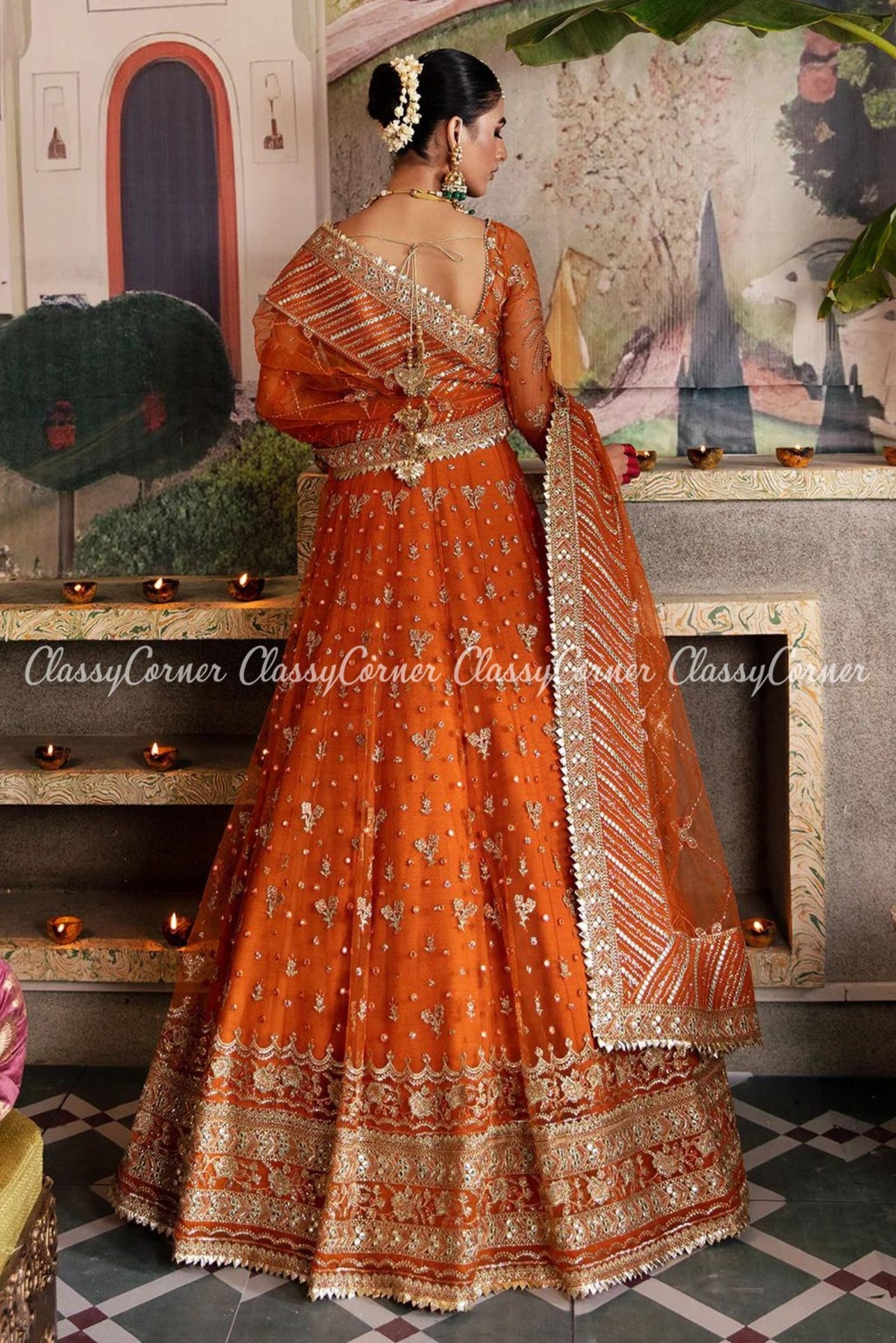 Pakistani bridal Lehenga Choli