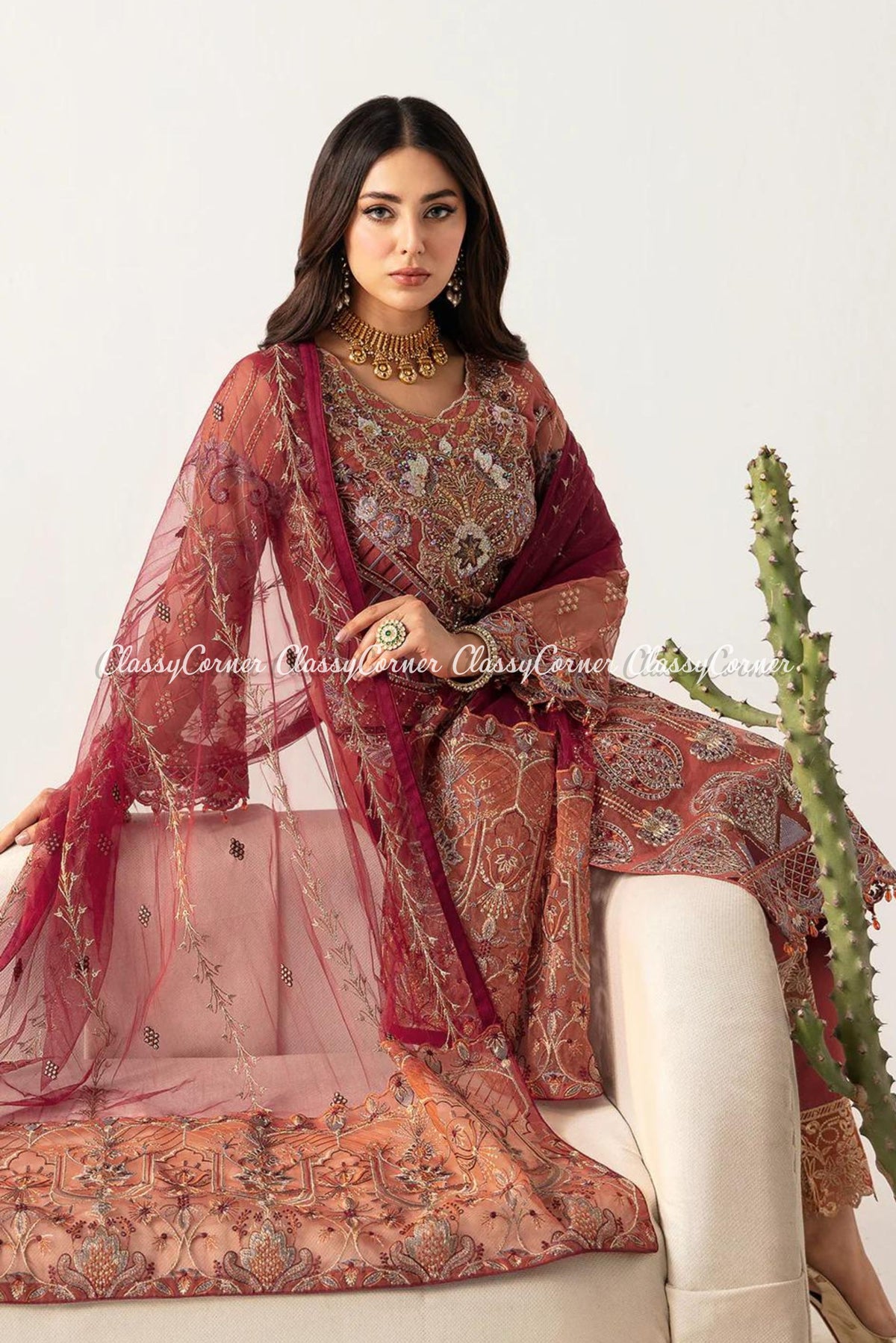 pakistani formal wear to attend wedding