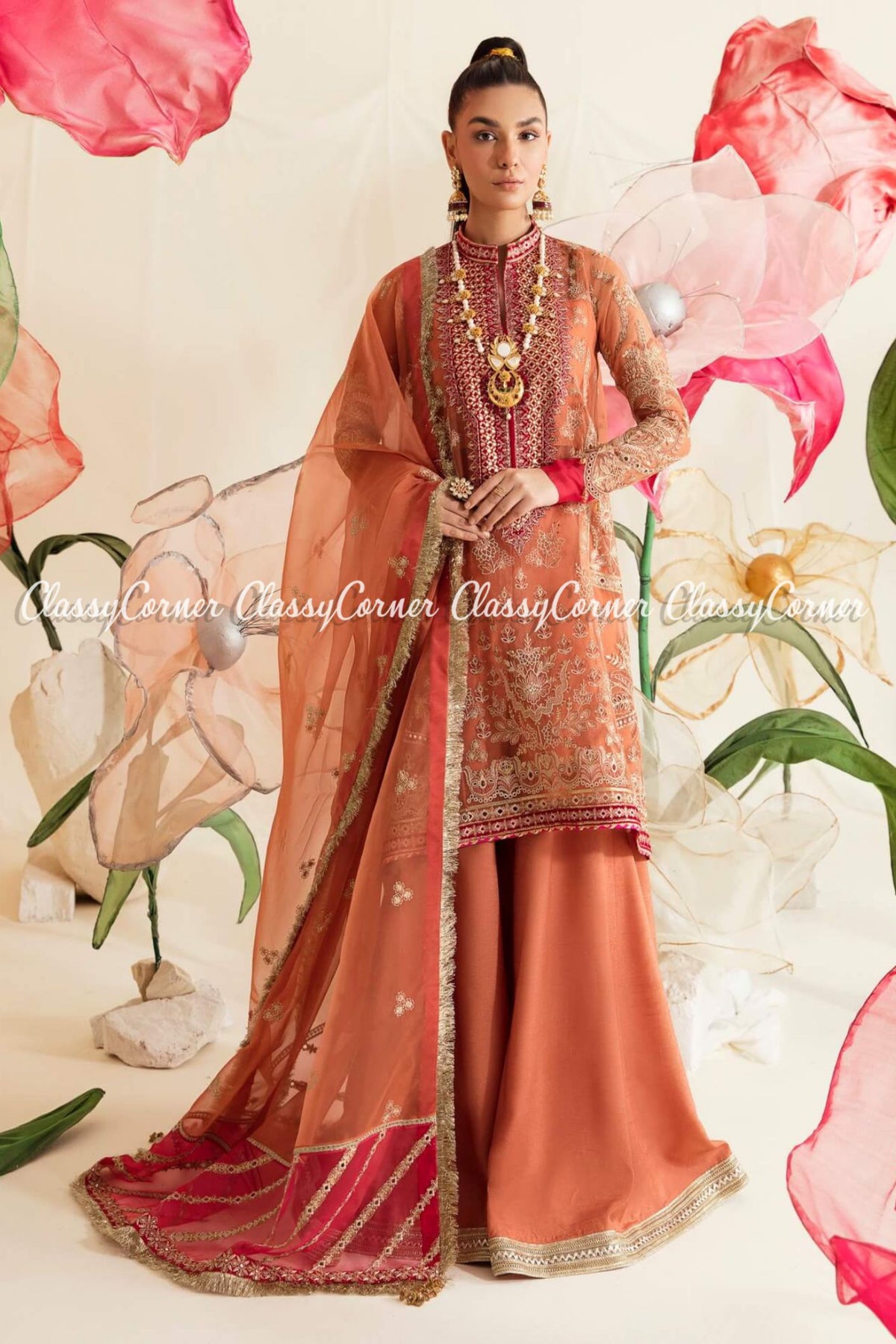 Pakistani wedding garments for women