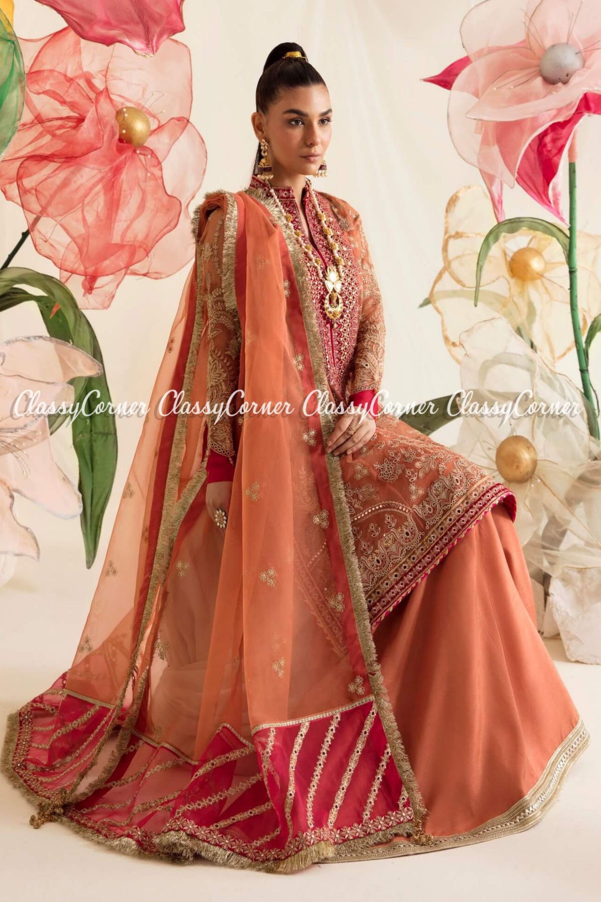 Pakistani wedding garments for women