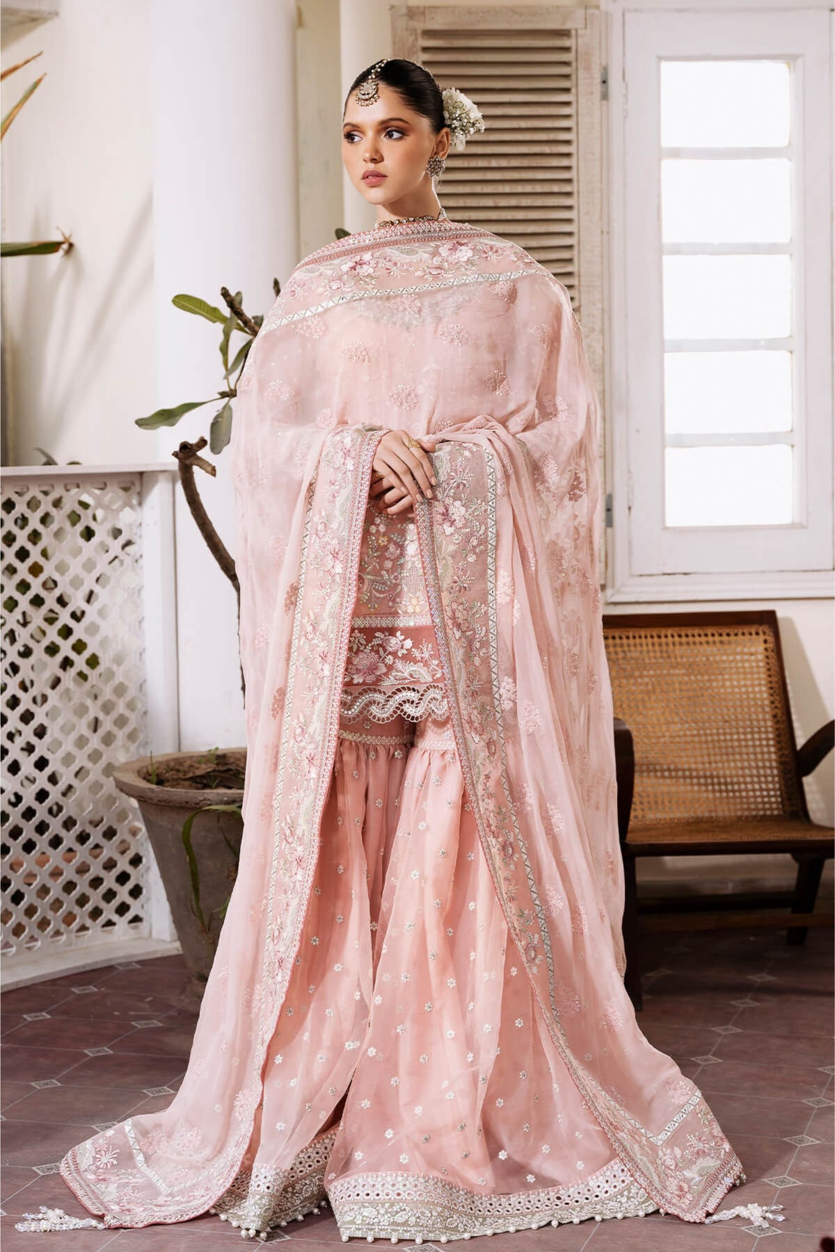 Pakistani wedding Wear Gharara Outfits 