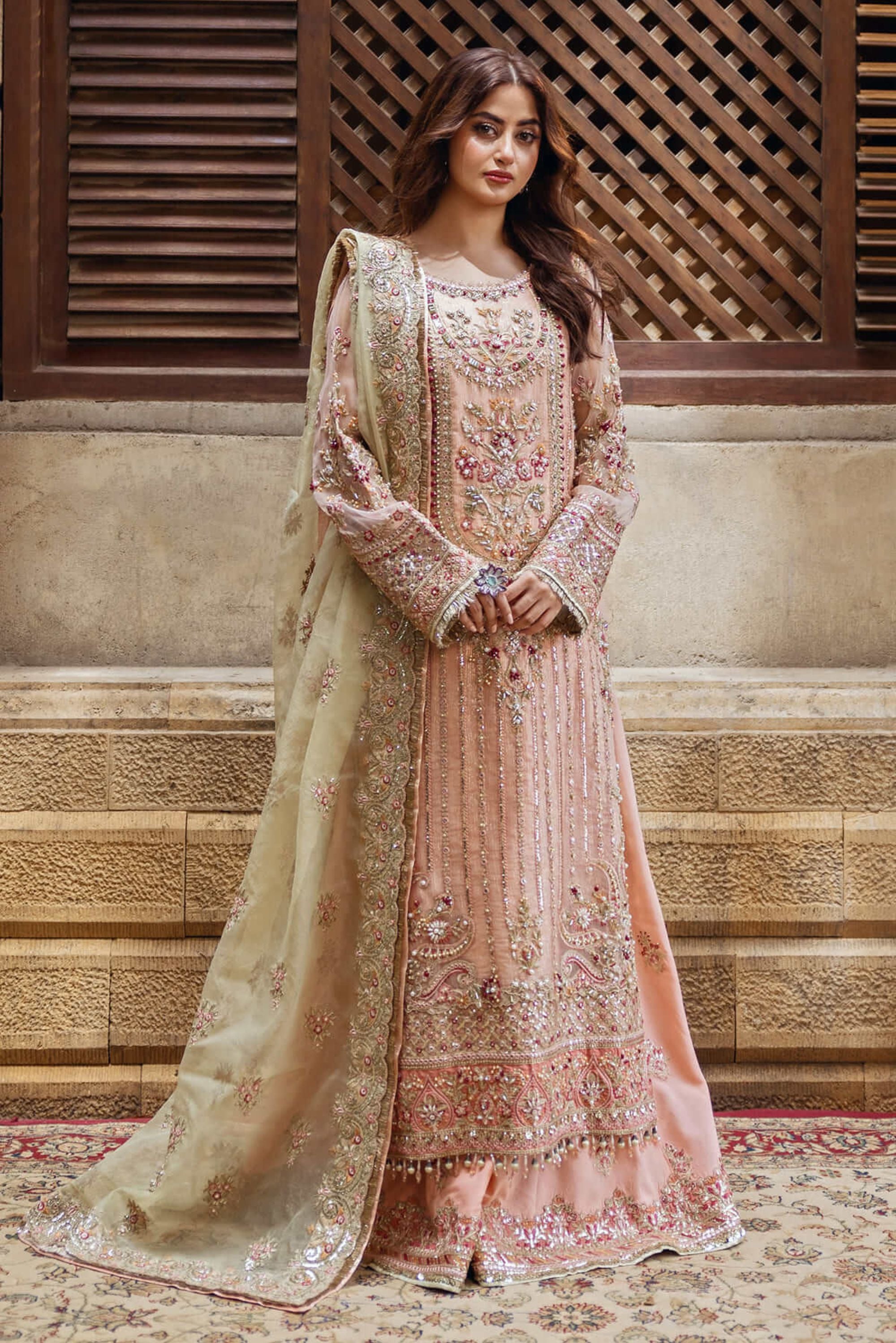 Pakistani Wedding Sharara Suits