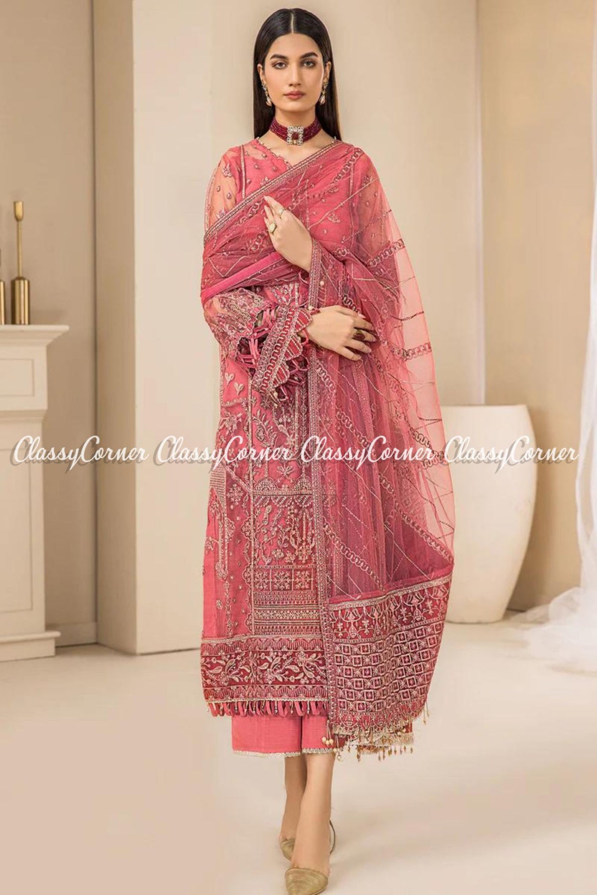 Pakistani wedding clothes for females