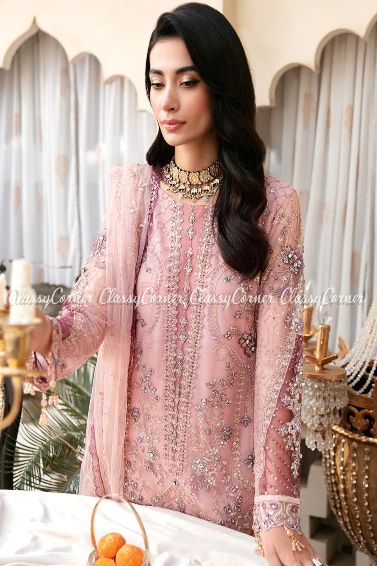 pakistani formal dress for wedding