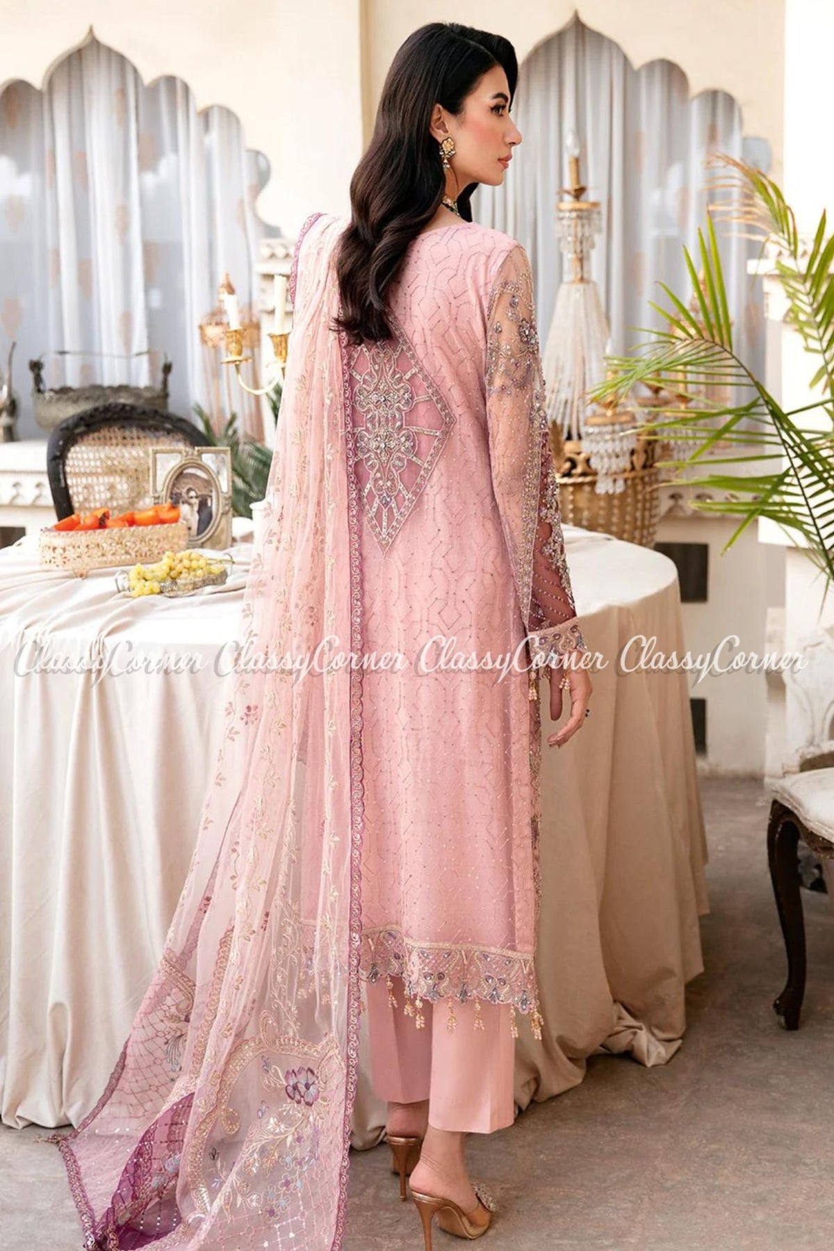 pakistani formal dress for wedding