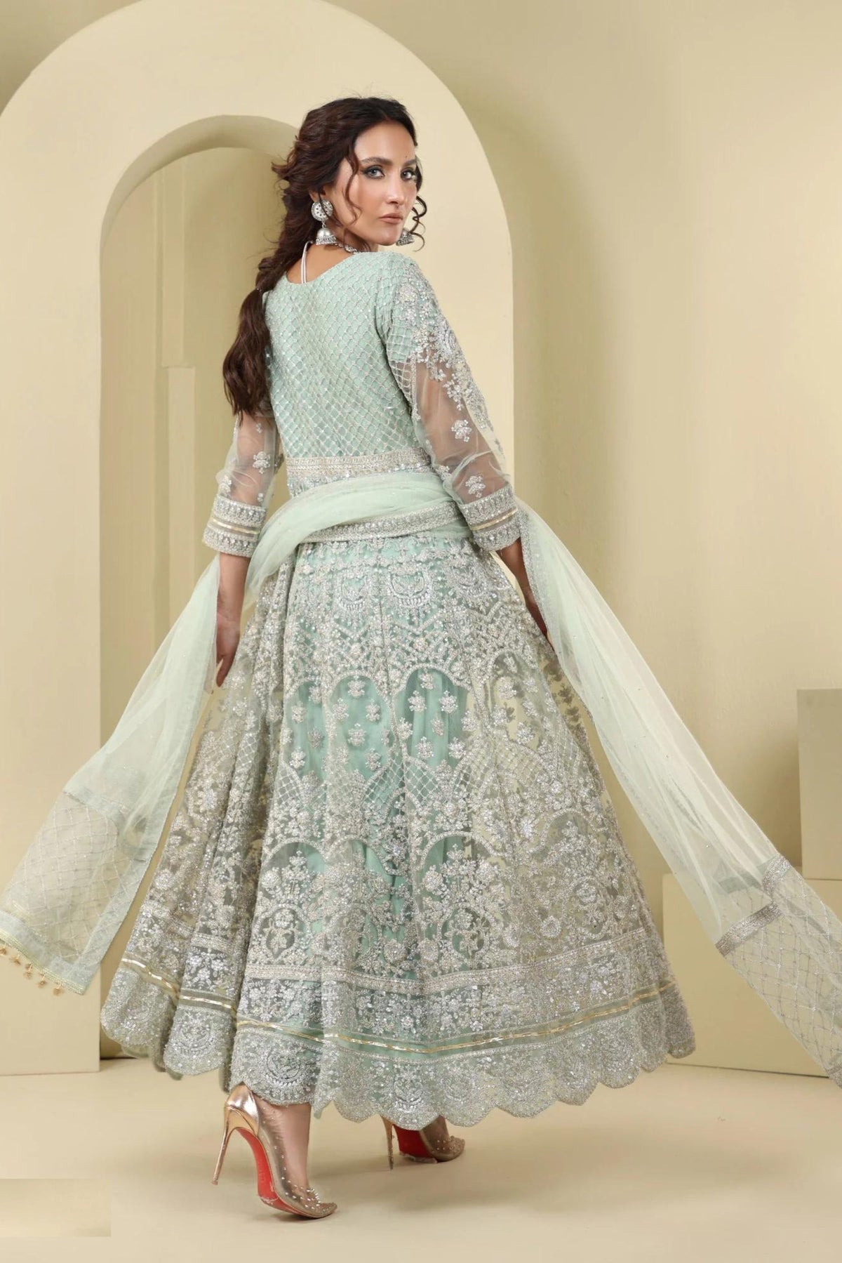 Pakistani Walima Wear Readymade Outfits