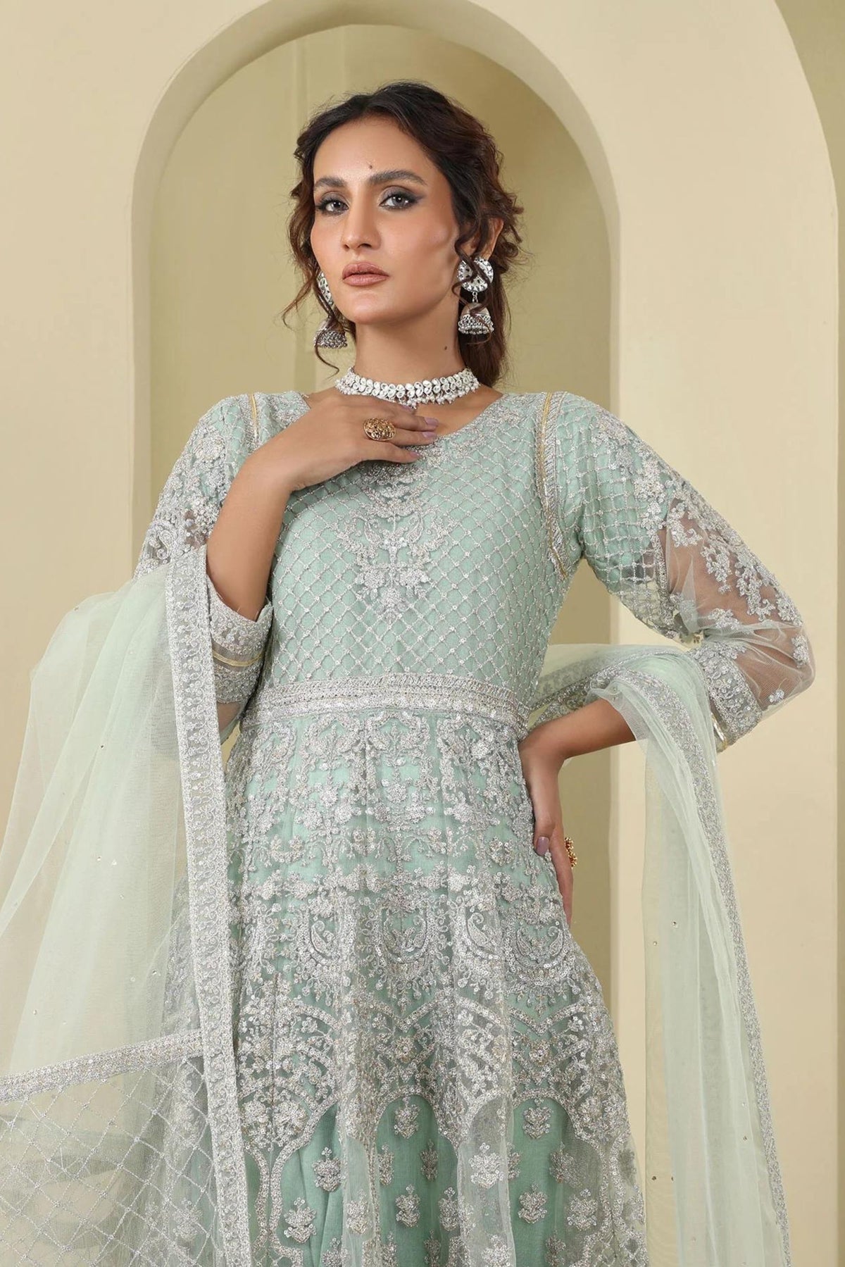 Pakistani Walima Wear Readymade Outfits