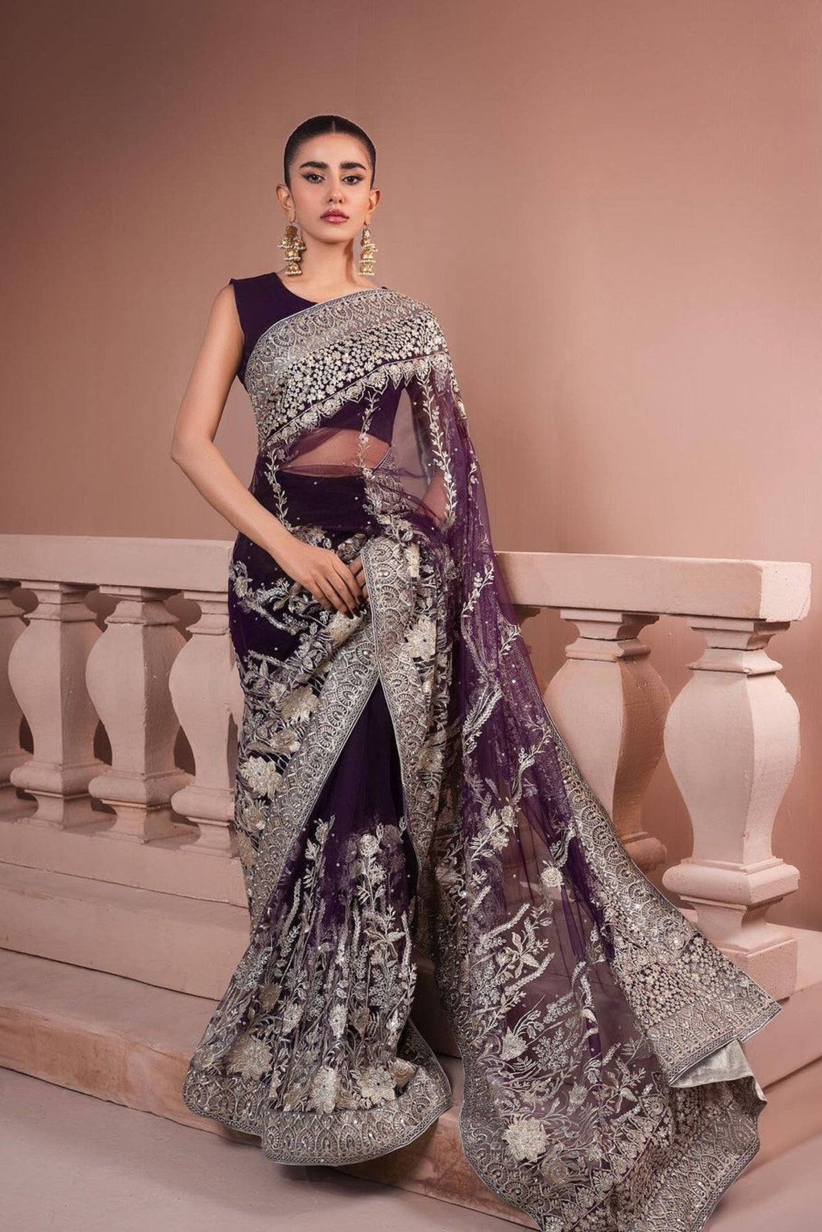 Pakistani Wedding Wear Saree 