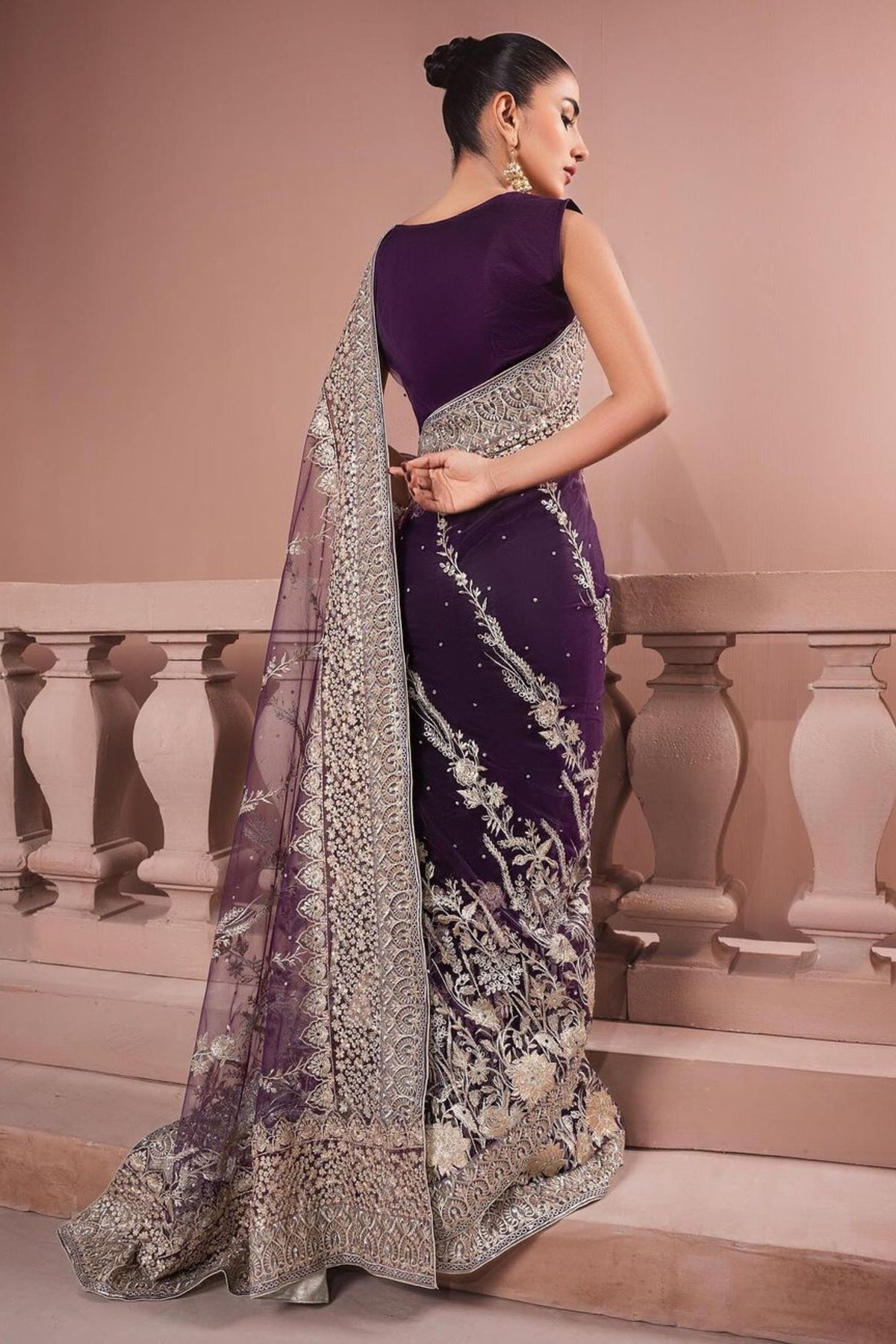 Pakistani Wedding Wear Saree 