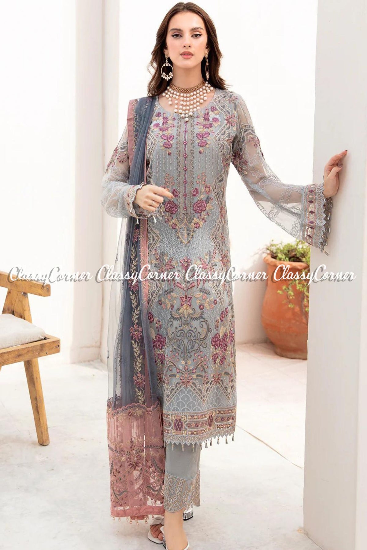 women&#39;s formal wear for pakistani wedding 