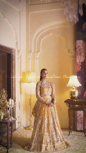 lehenga for mehndi night in UK