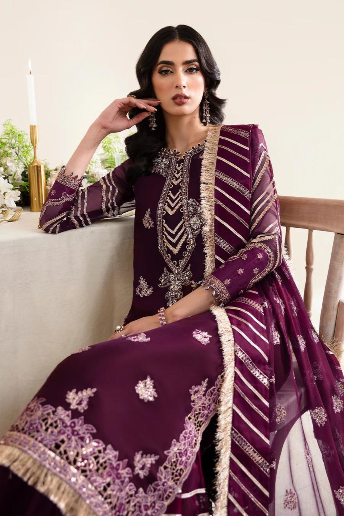 Women&#39;s Pakistani Wedding Gharara