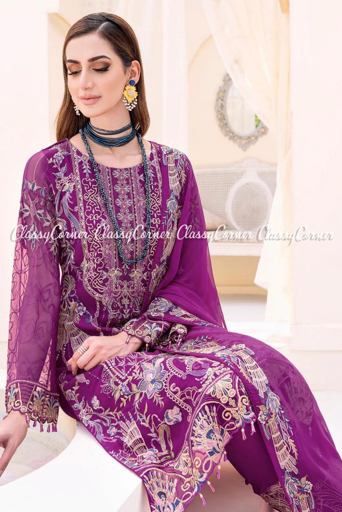 pakistani wedding party outfits