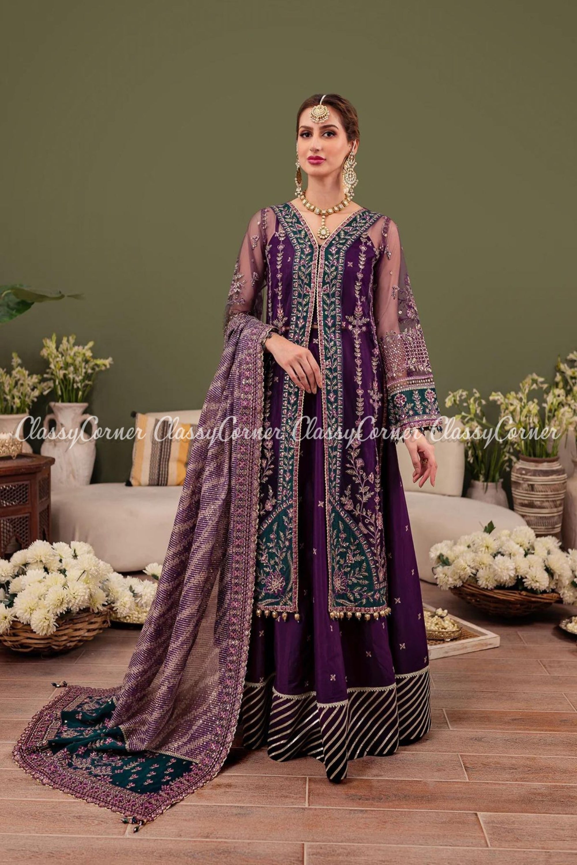 wedding guest outfits pakistani