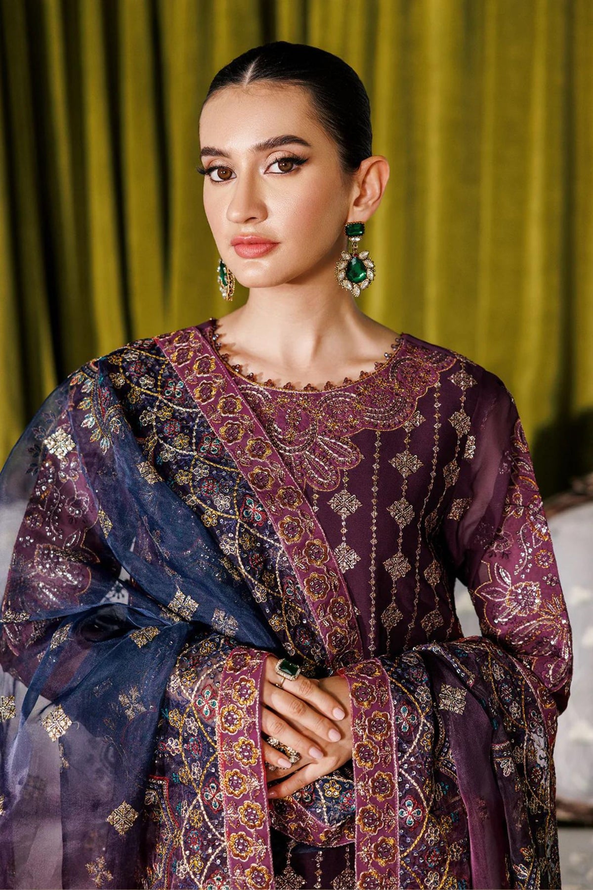 Pakistani Formal Wedding Sharara Suits