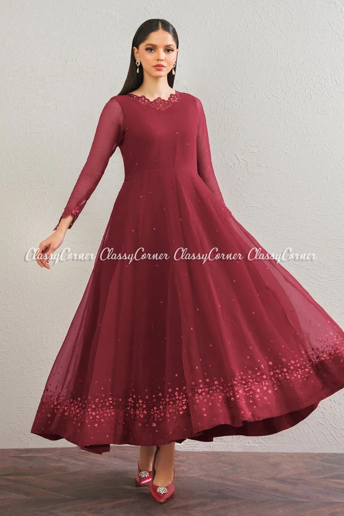 party dress for pakistani wedding