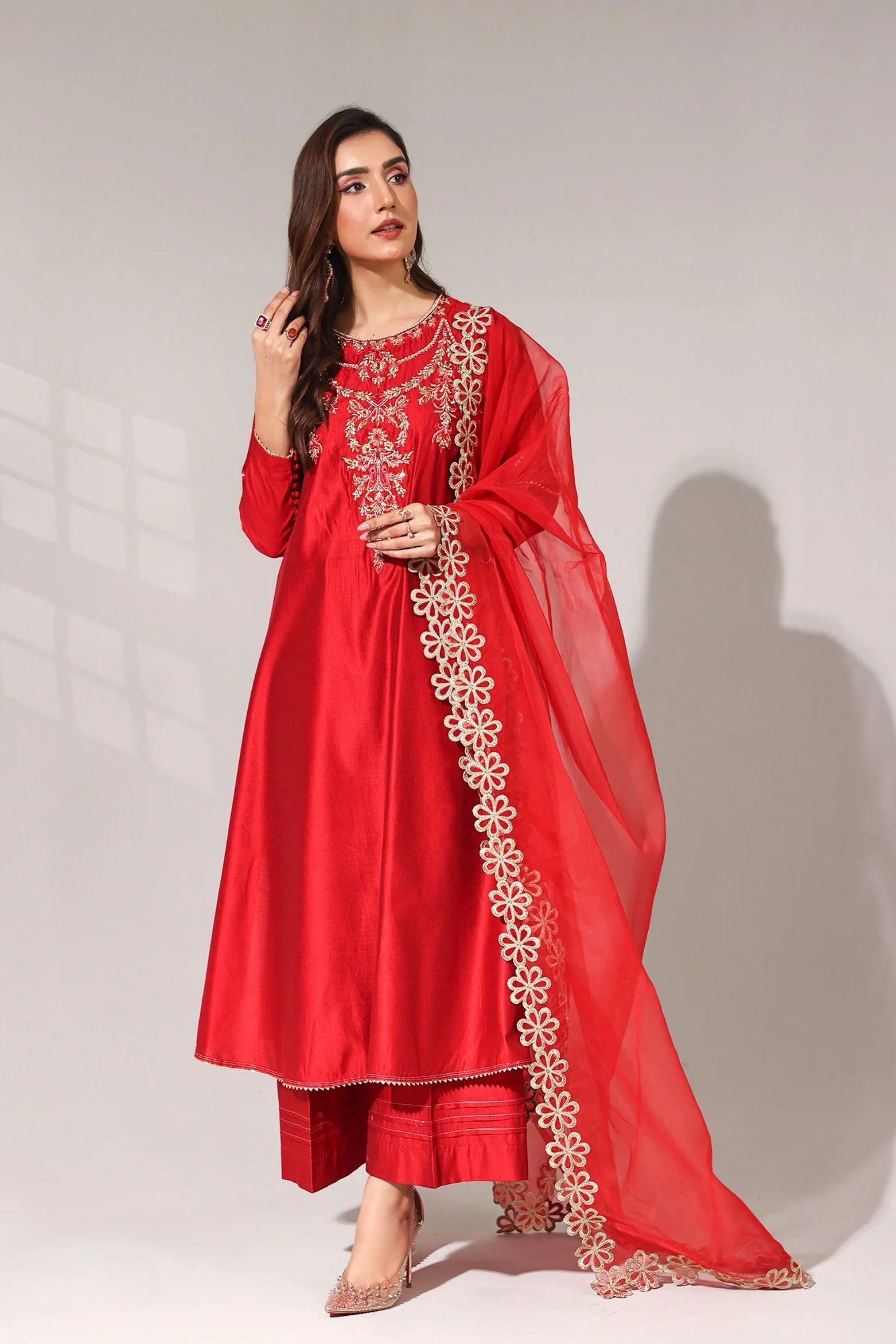 Pakistani wedding ensembles for females