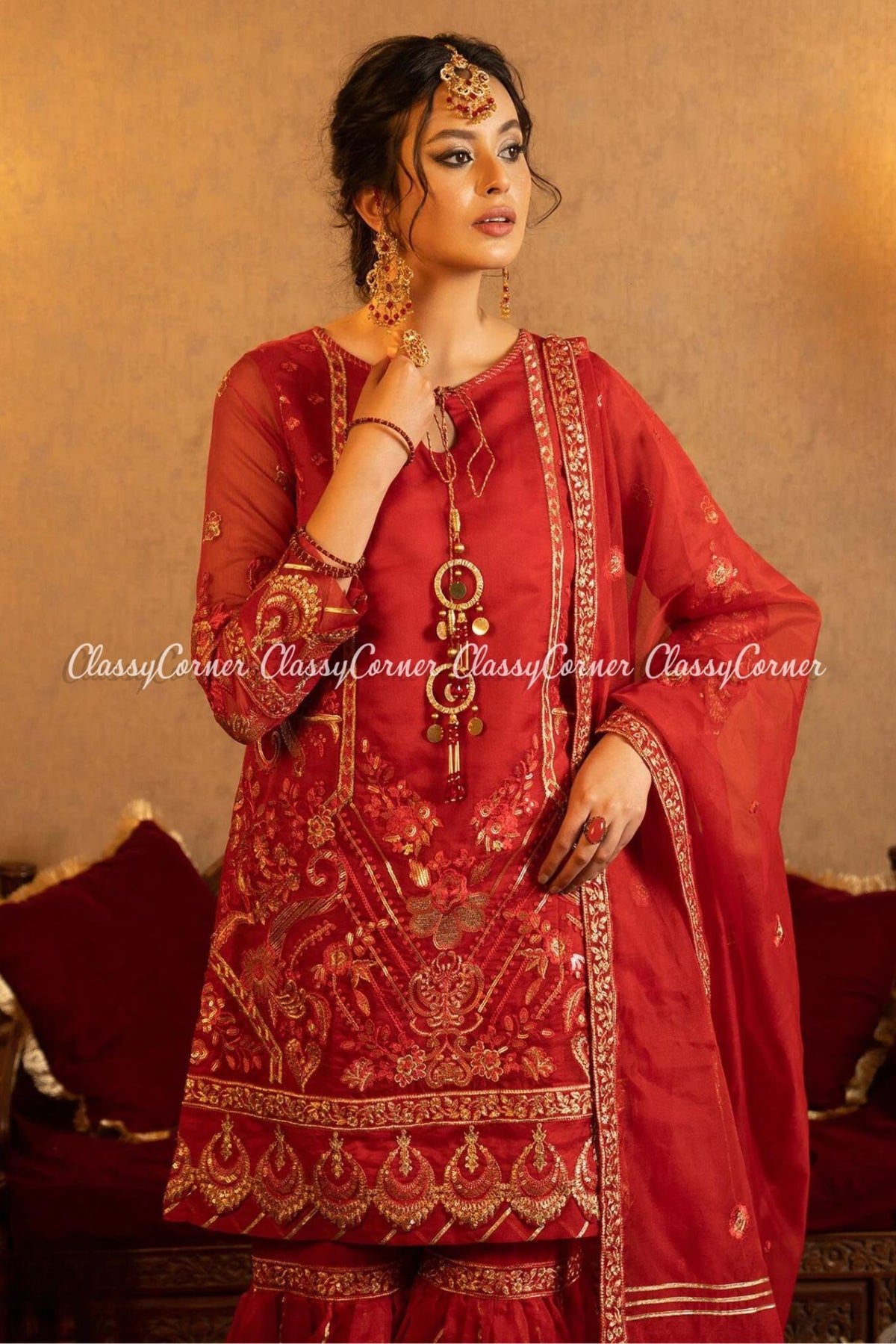 Pakistani wedding Gharara