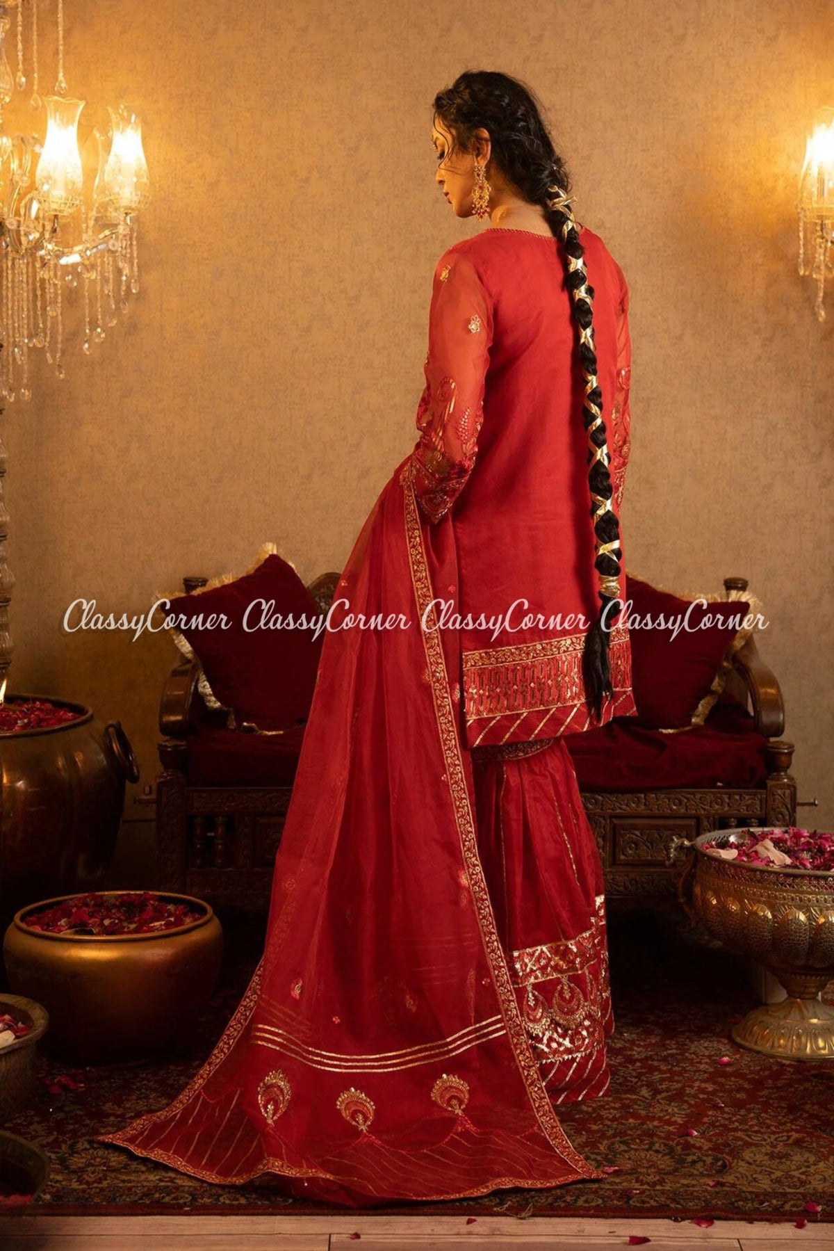 Pakistani wedding Gharara