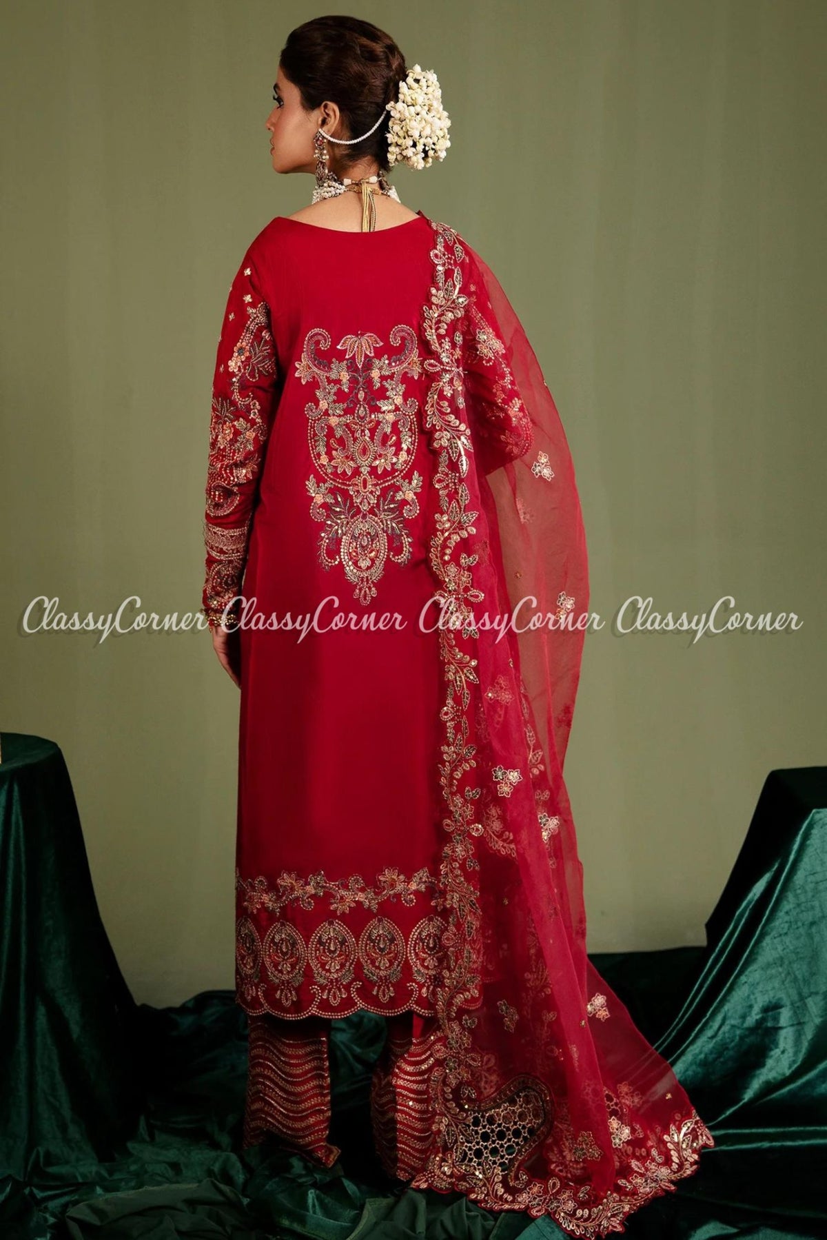 pakistani formal dress for wedding