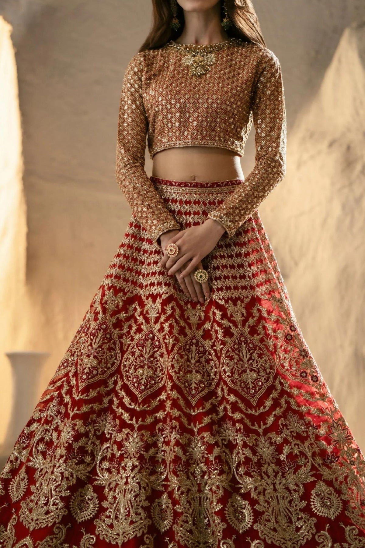 Pakistani Bridal Lehenga Choli