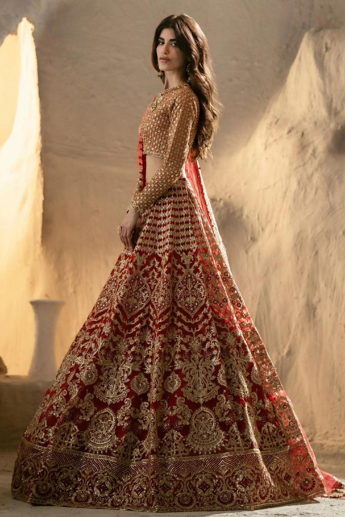 Pakistani Bridal Lehenga Choli