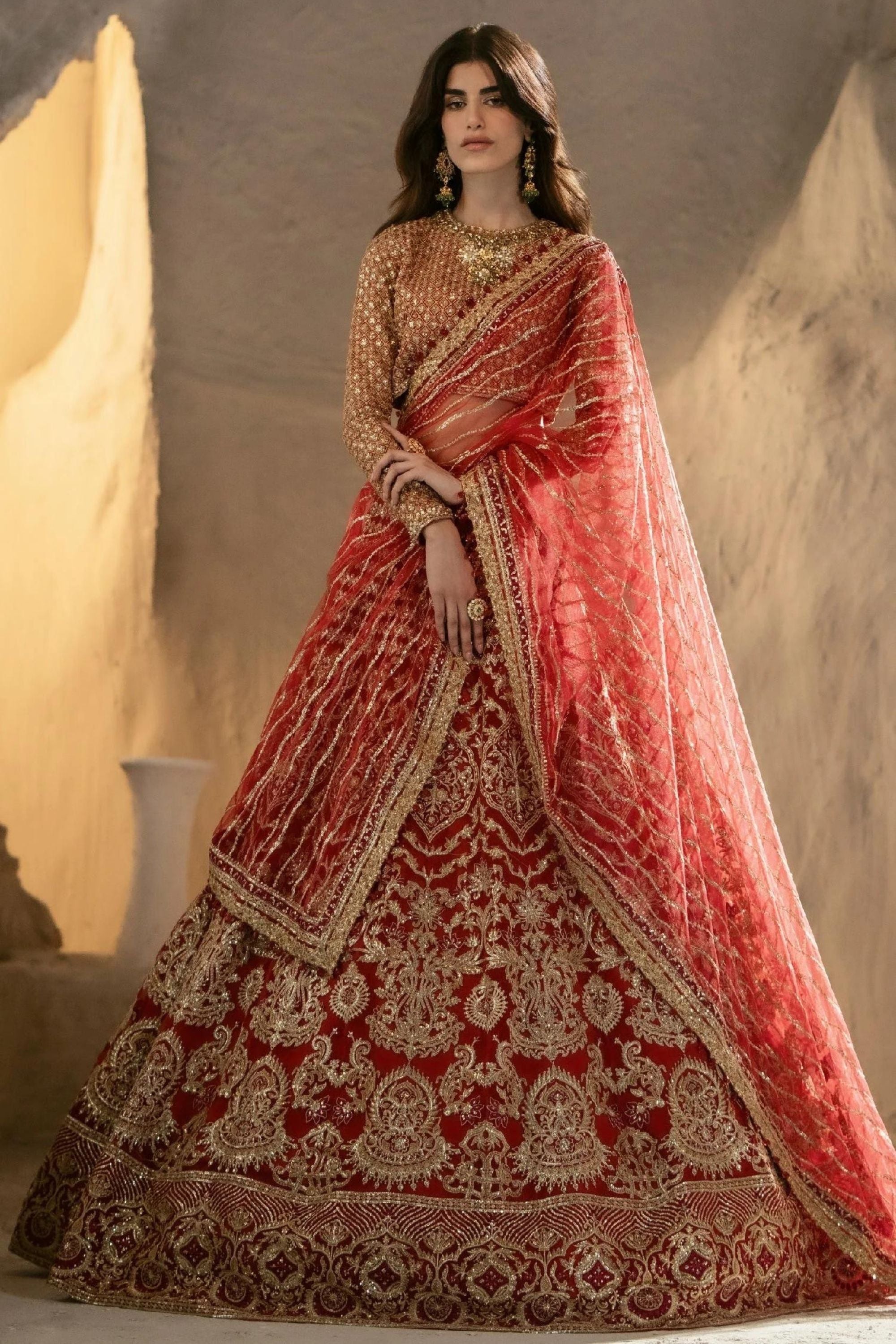 Pakistani Bridal Lehenga Choli