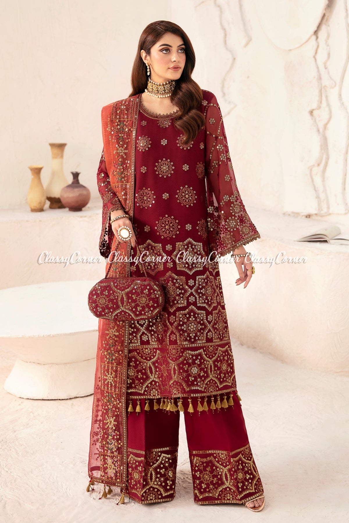 Pakistani Party Wear Fancy Dresses Online