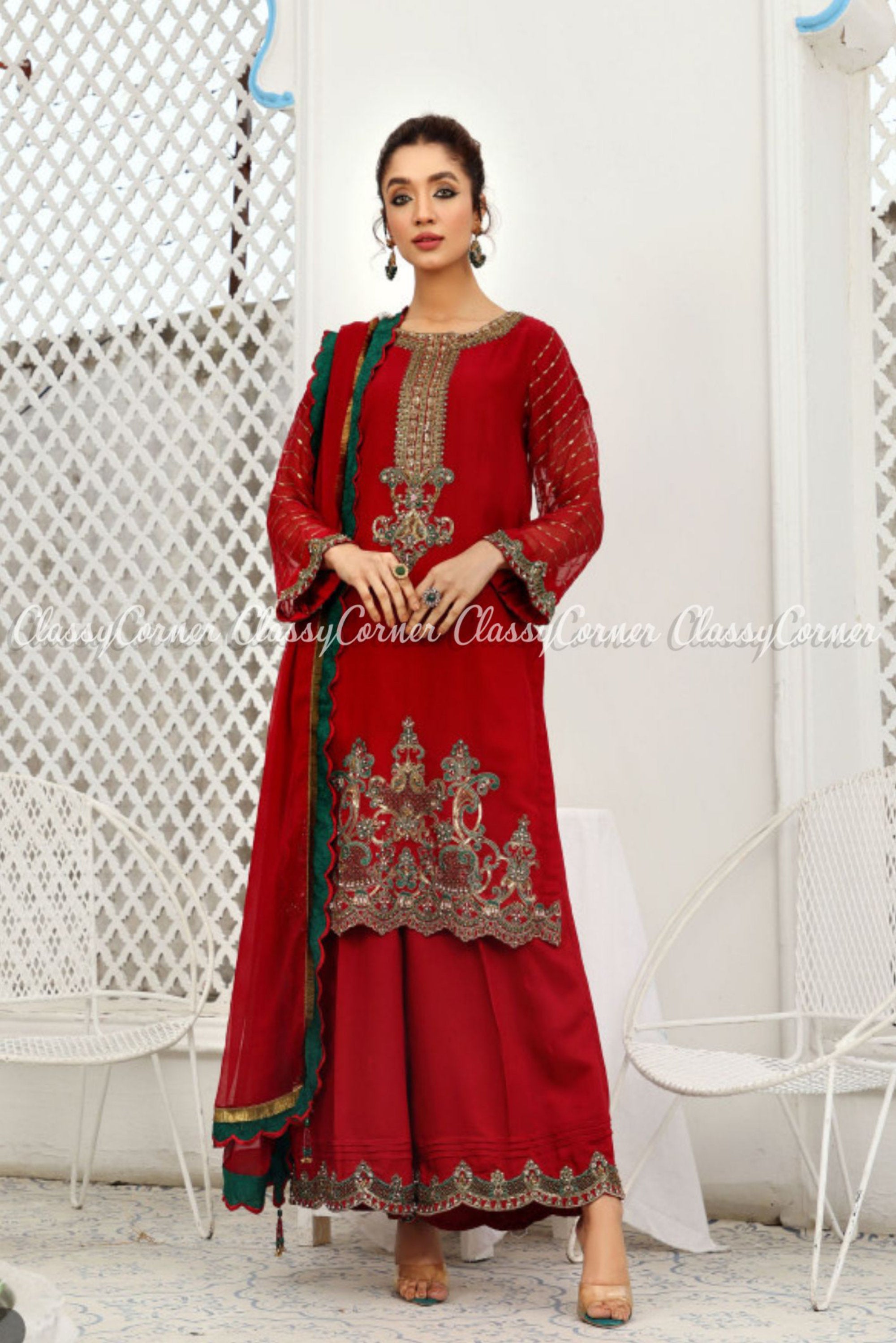 Buy Pakistani Dress Online In Sydney|Custom Stitching| Classy Corner Online