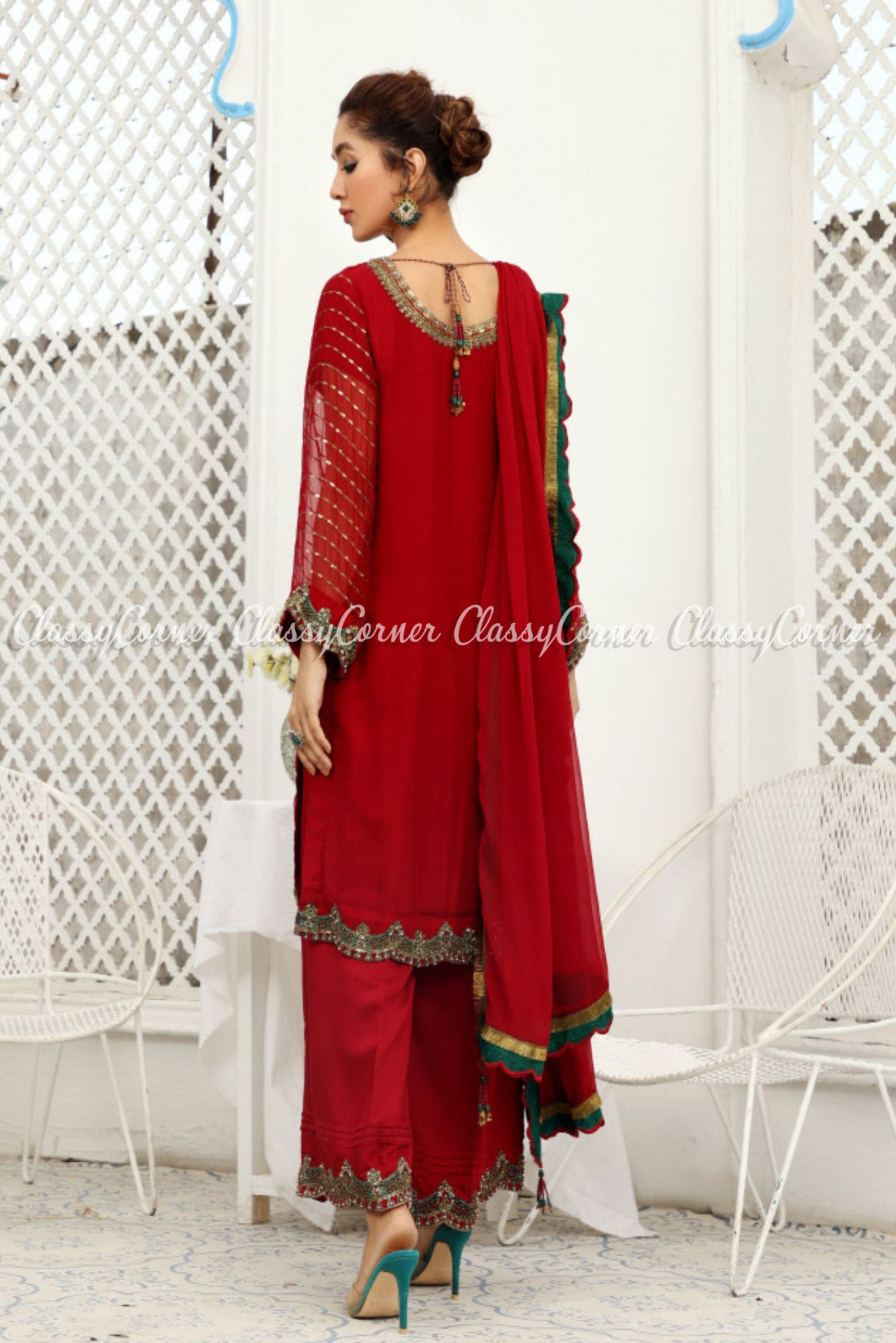 Pakistani Style Sharara Dress For Eid 2024 Buy At Best Price