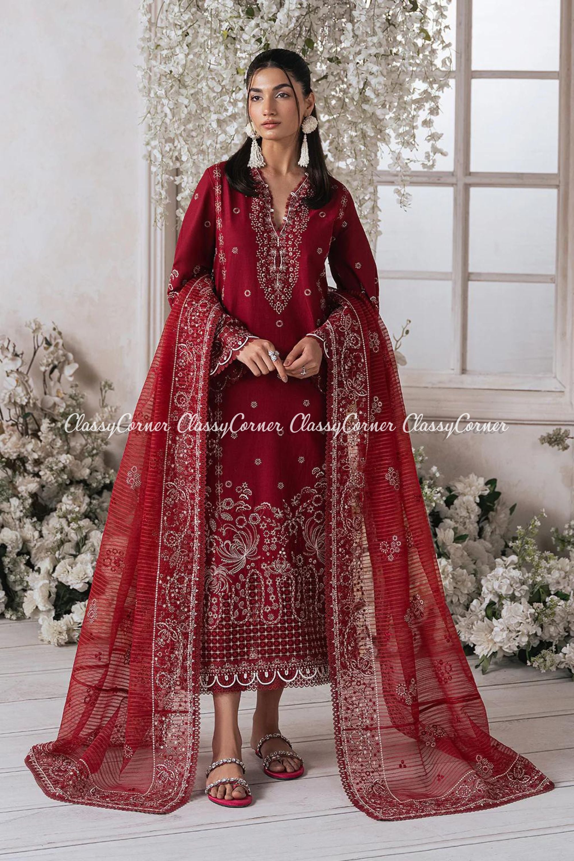 pakistani formal suits for women