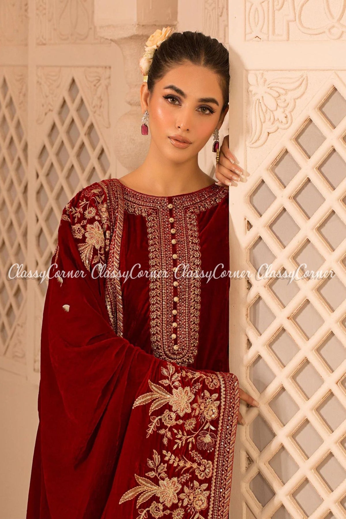 pakistani formal dress for wedding