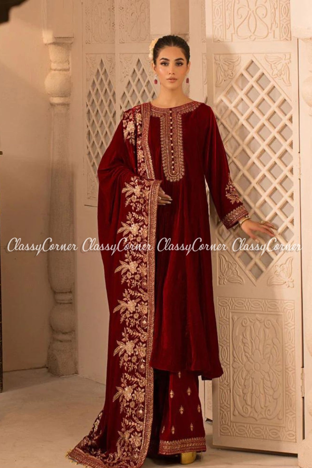 pakistani formal dress for wedding