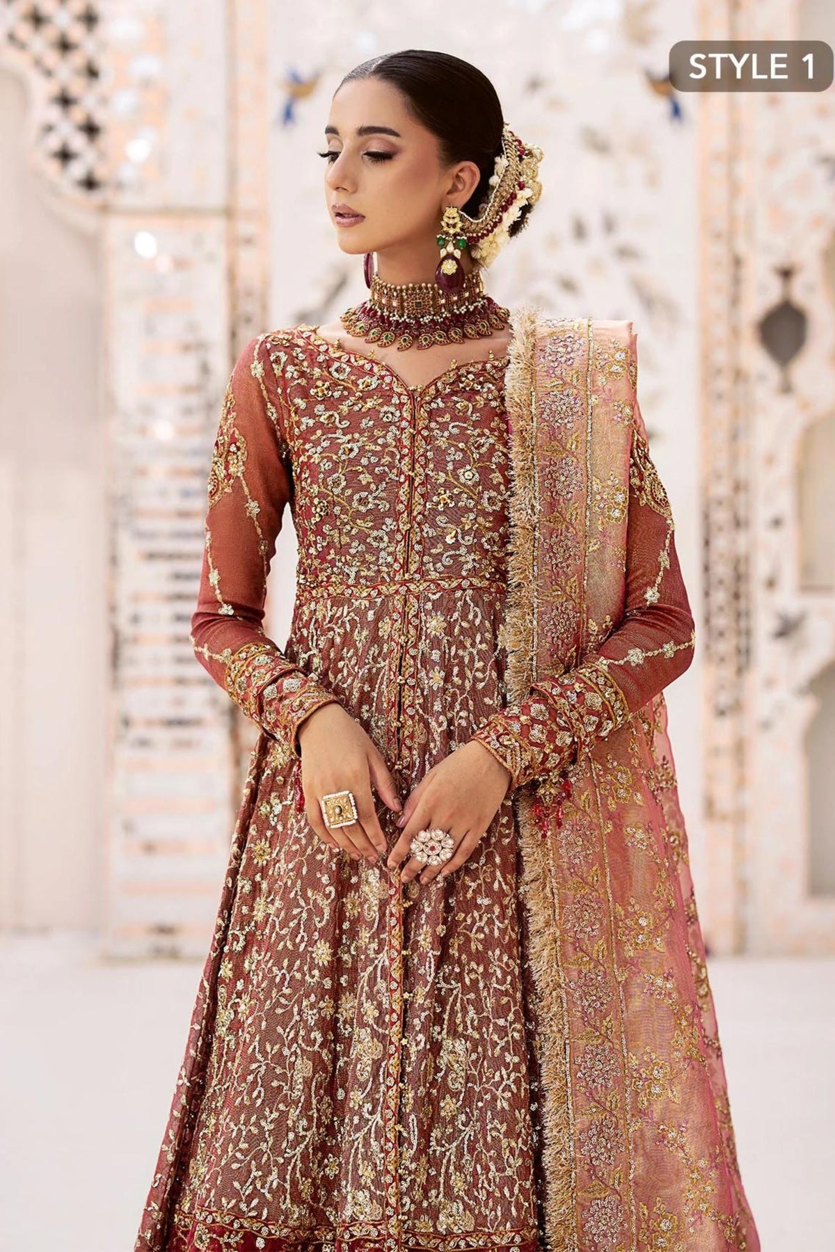 Pakistani Wedding Anarkali Dresses