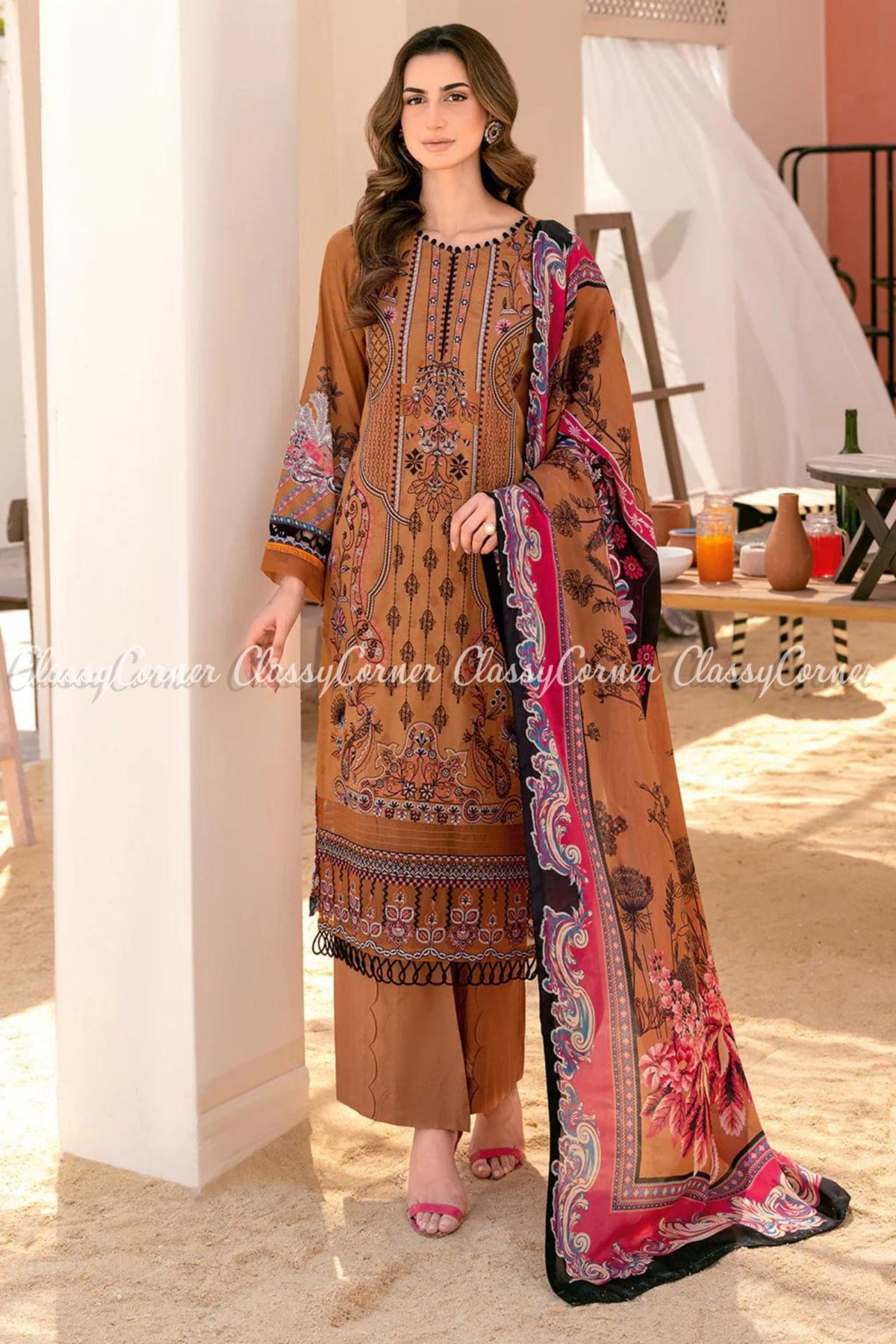 Pakistani Lawn Suits 2024