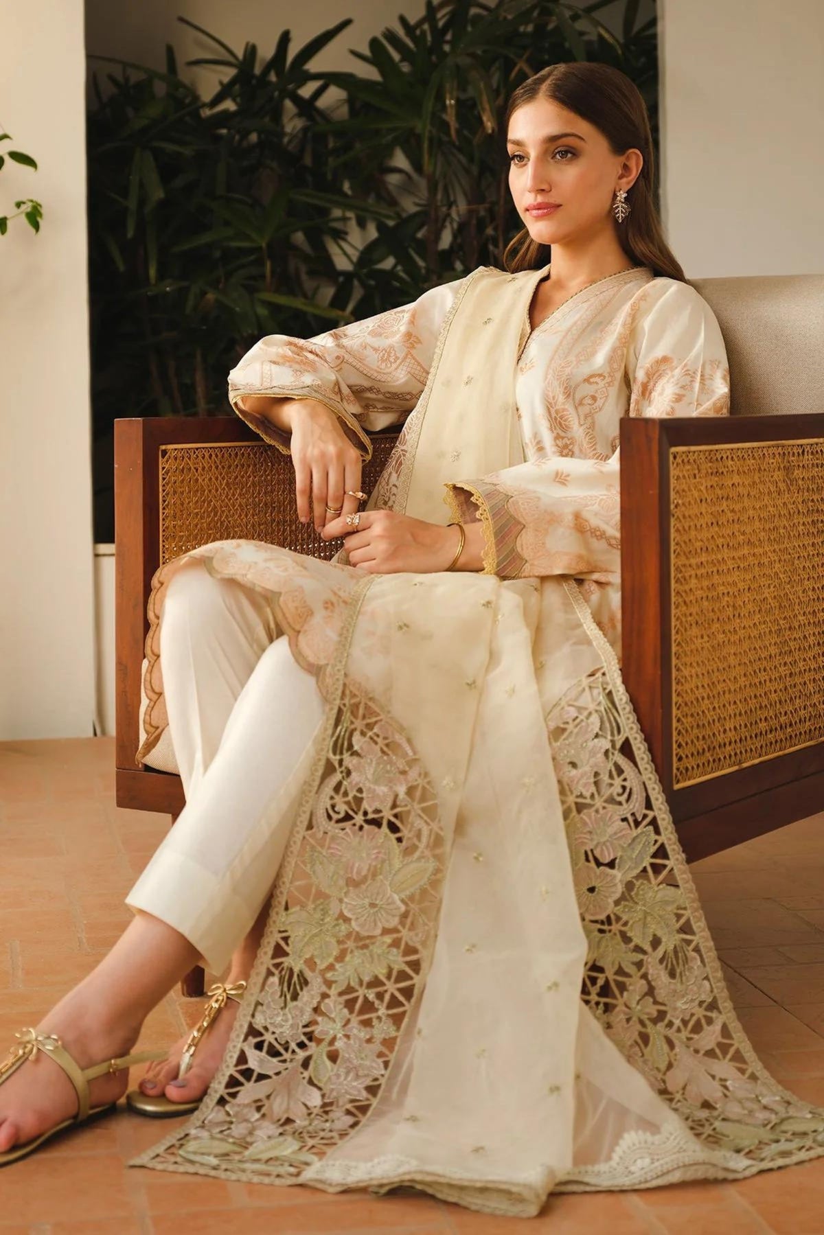 Pakistani Lawn Formal Wear Suit