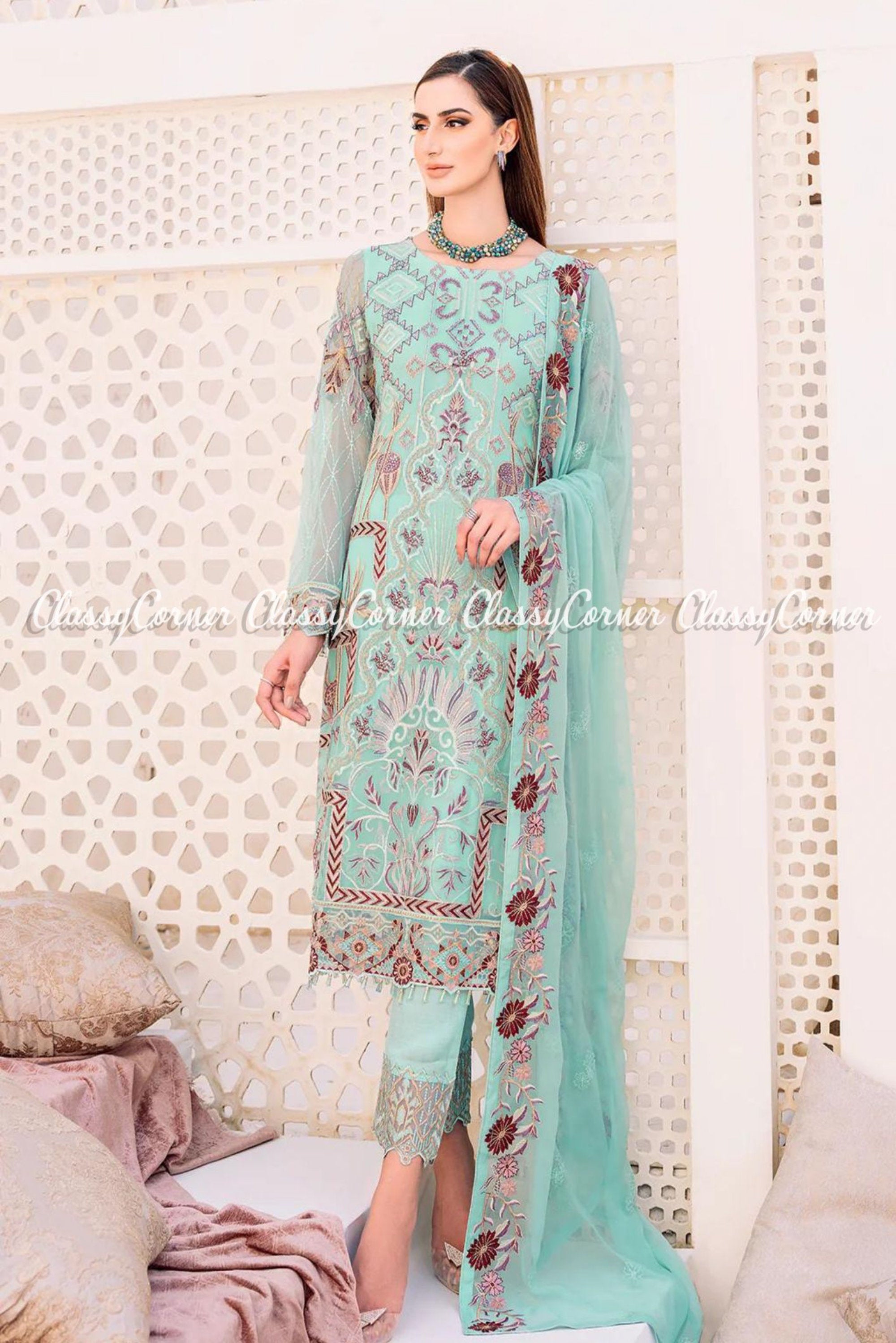 pakistani formal wear to attend wedding