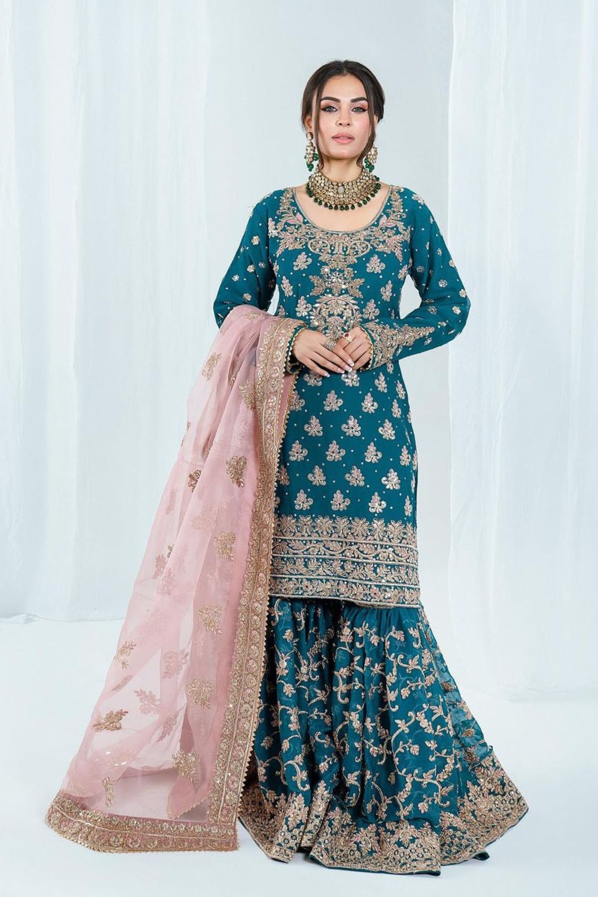 Pakistani wedding Gharara