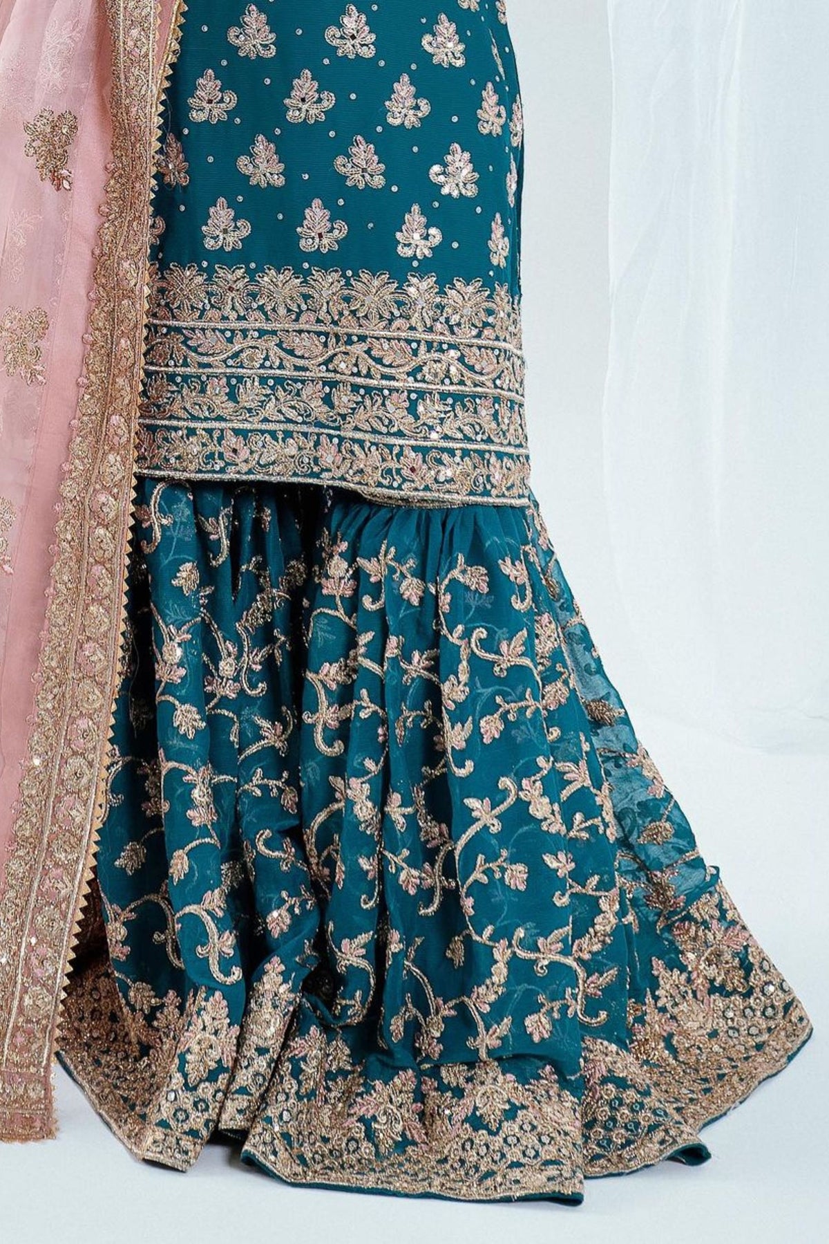 Pakistani wedding Gharara