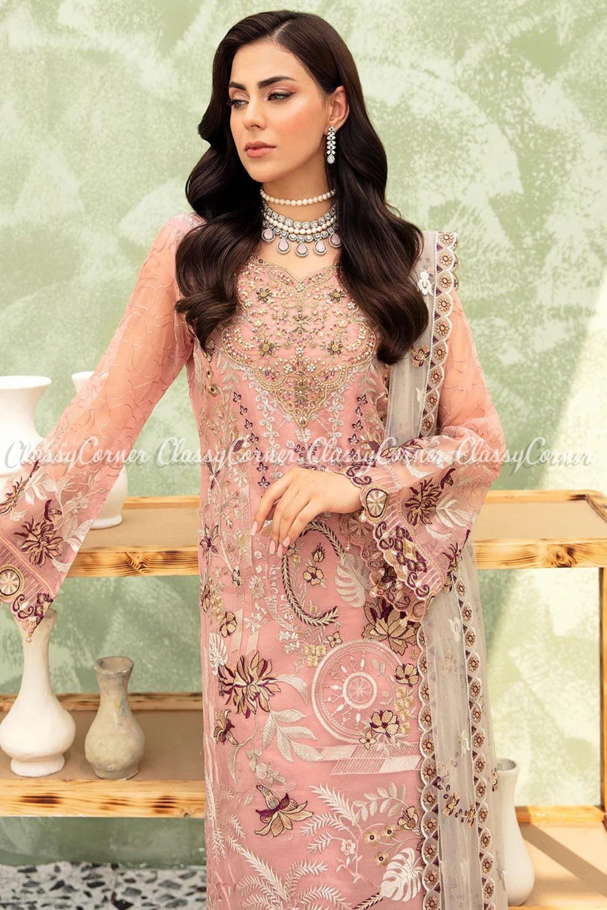 pakistani formal dress for wedding