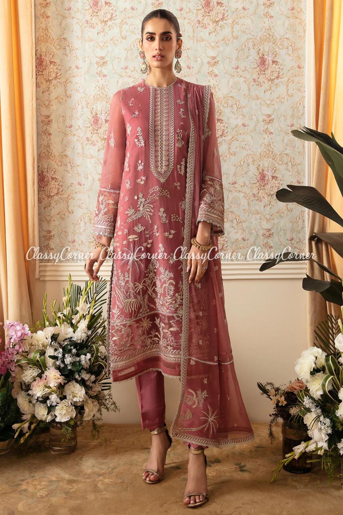 pakistani formal dress for wedding