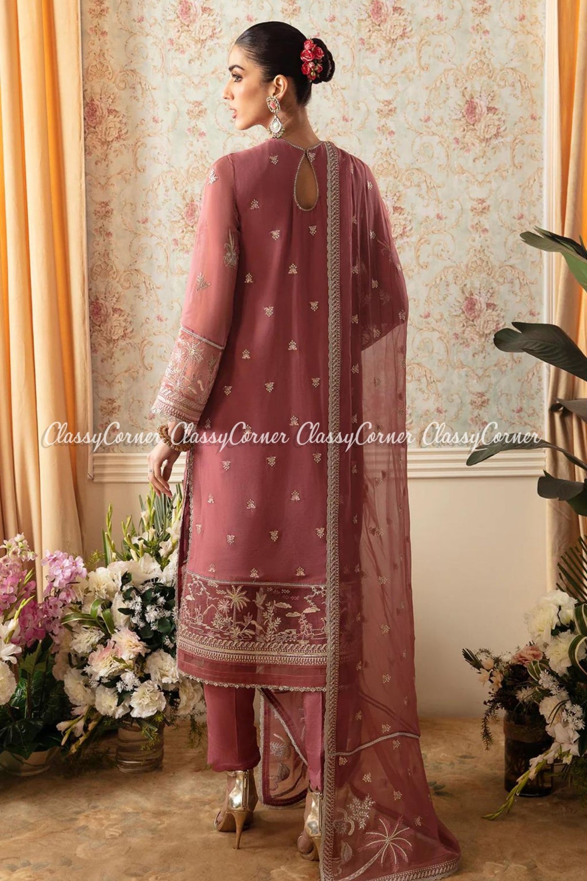 pakistani formal dress for wedding