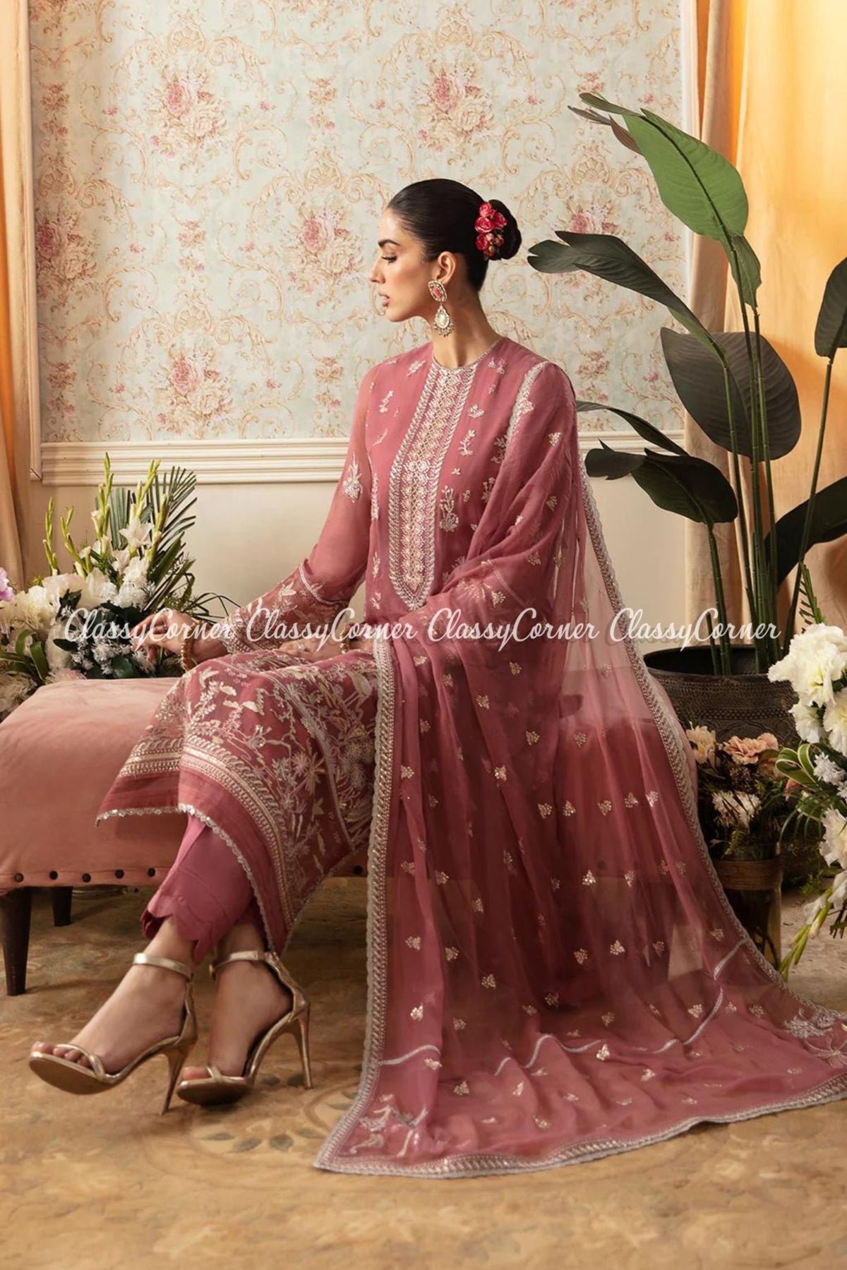 pakistani formal dress for wedding